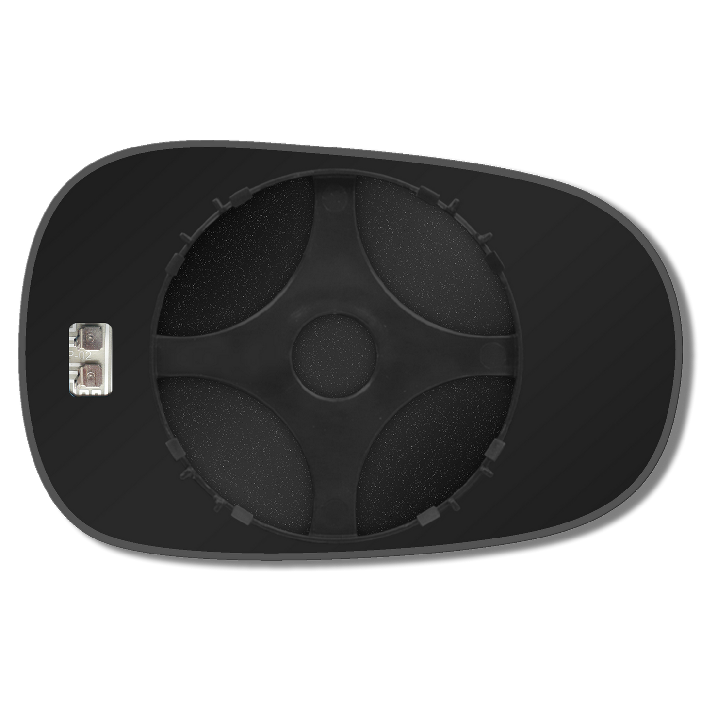 AGCP Spiegelglas Beheizt für Renault Thalia 1998 - 2008