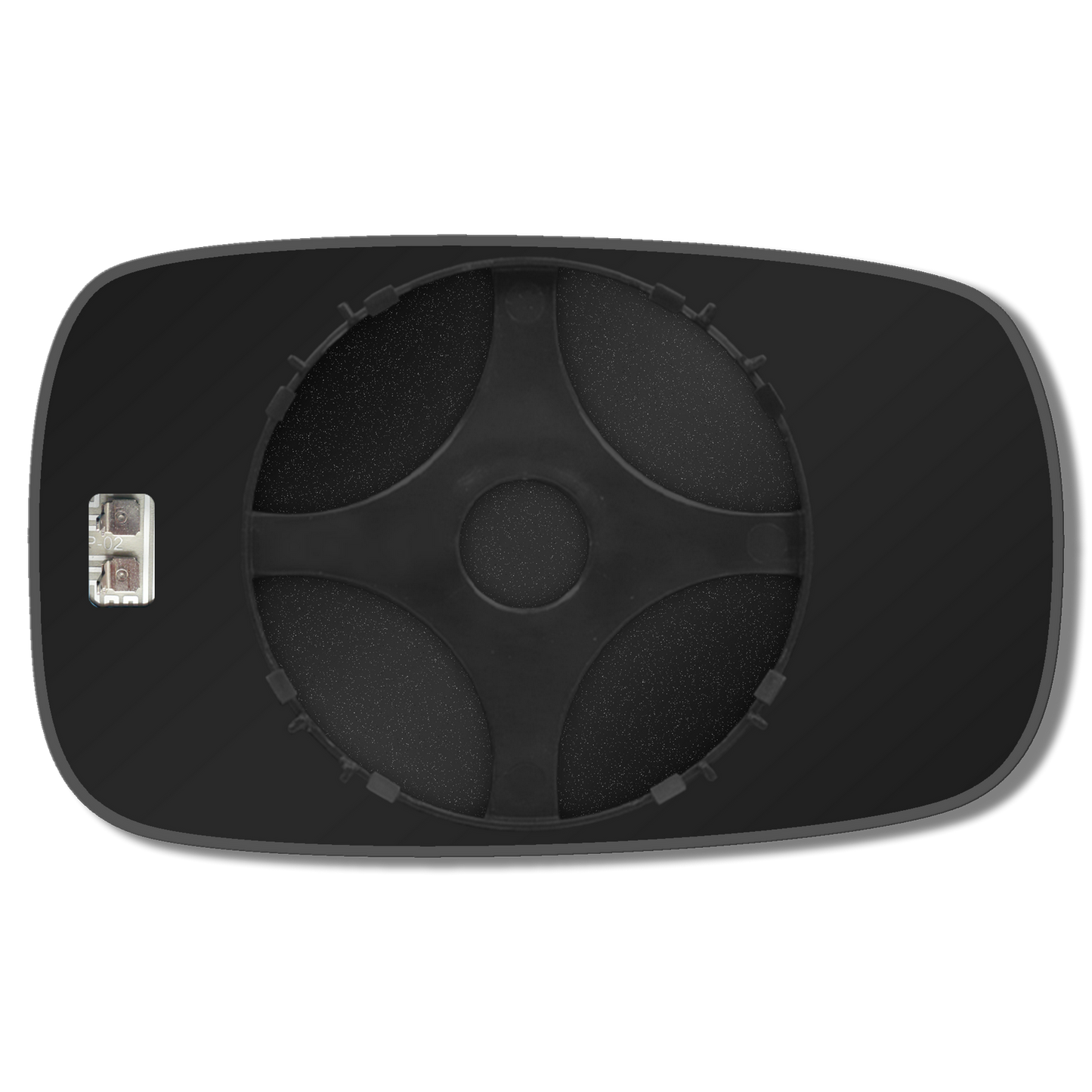 AGCP Spiegelglas Beheizt für Renault Clio 3 2005 - 2008