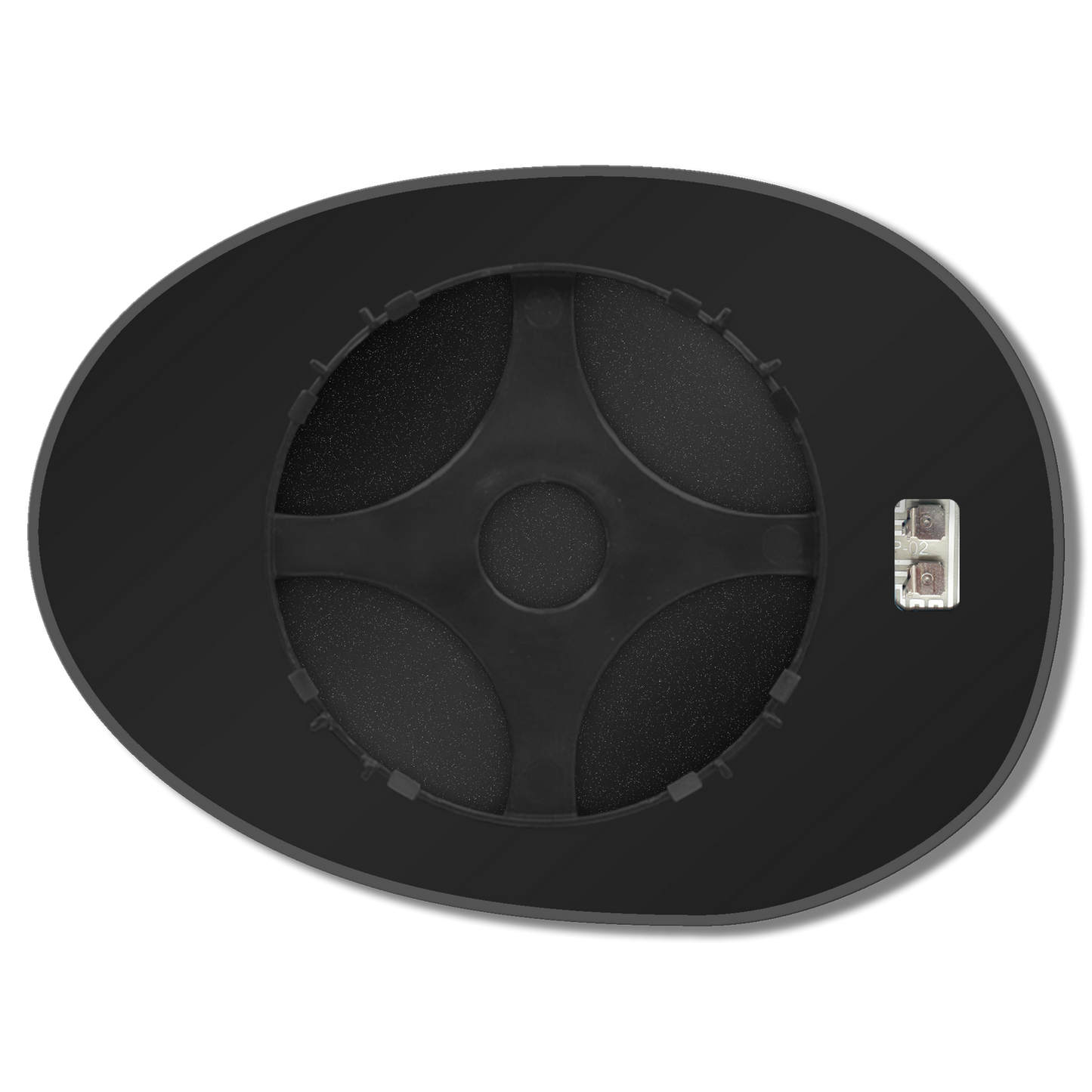 AGCP Spiegelglas Beheizt für Citroen C1 2005 - 2014