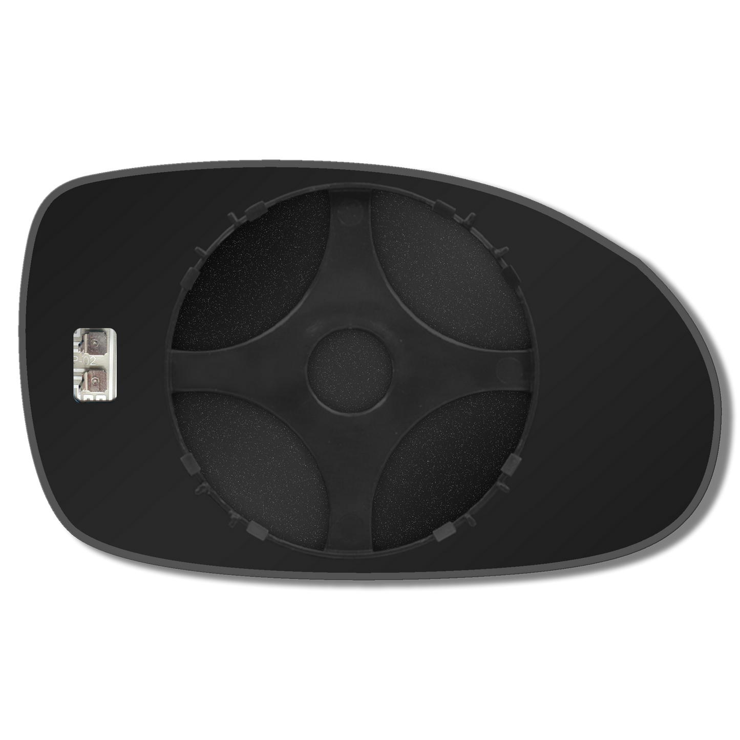 AGCP Spiegelglas Beheizt für Citroen C6 2005 - 2012
