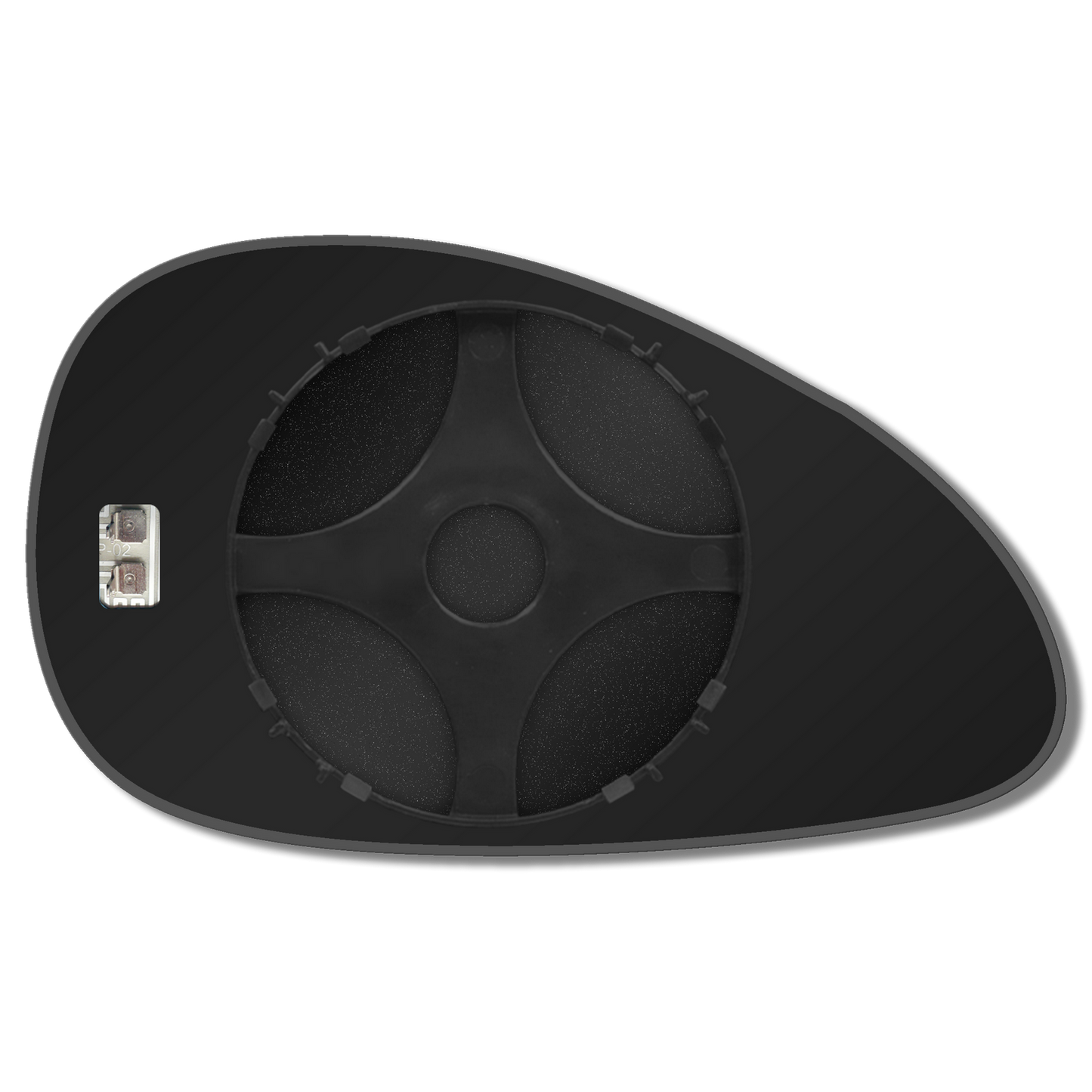 AGCP Spiegelglas Beheizt für Citroen C4 1 2004 - 2010