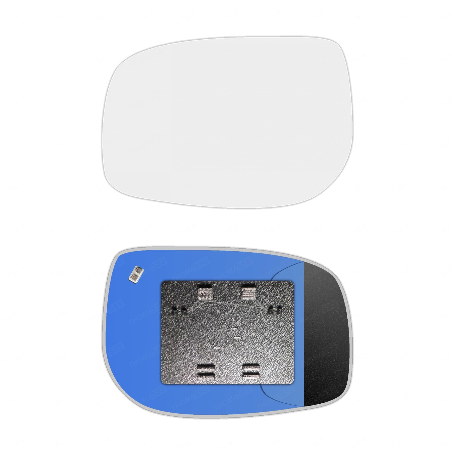 AGCP Spiegelglas Beheizt für Toyota Yaris 2005 - 2013