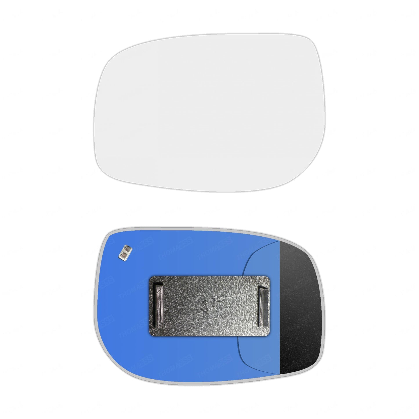 AGCP Spiegelglas Beheizt für Toyota Avensis Verso 2006 - 2009