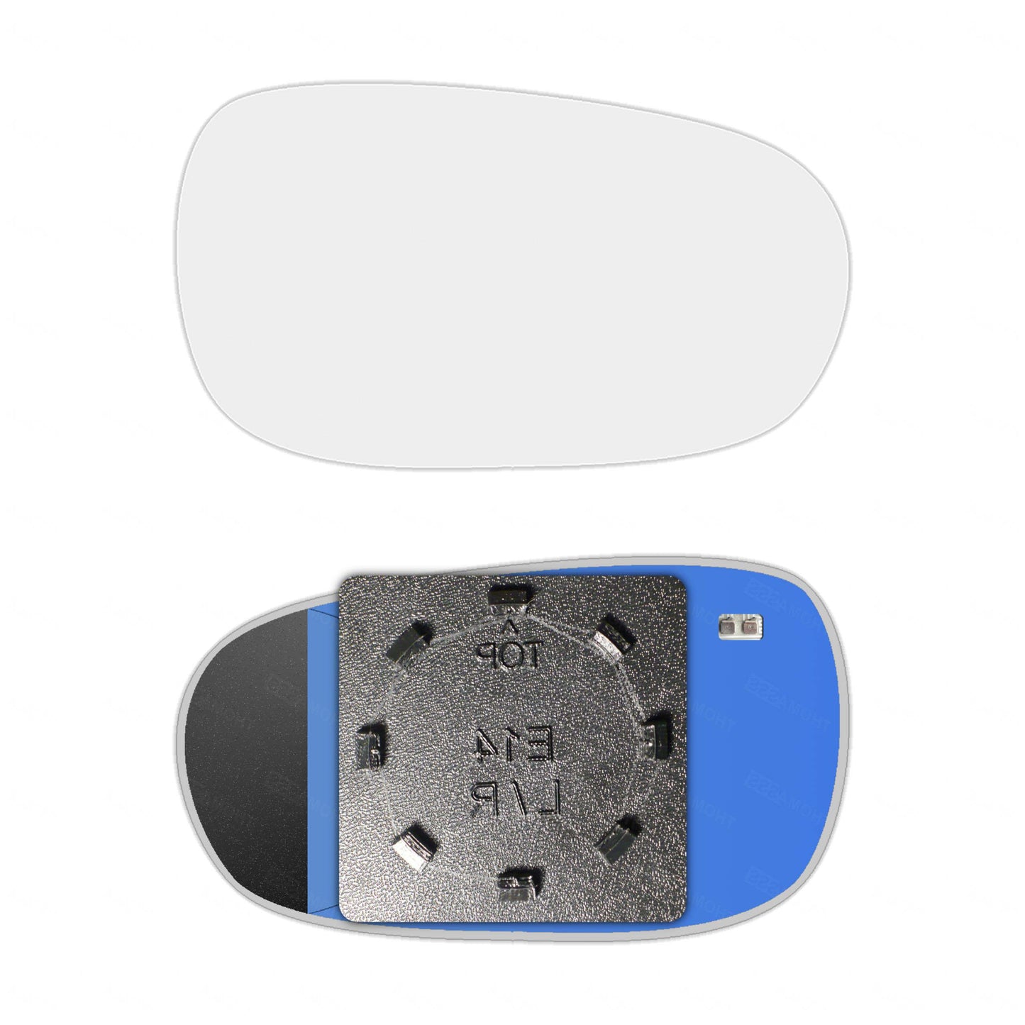 AGCP Spiegelglas Beheizt für Peugeot 607 1999 - 2012