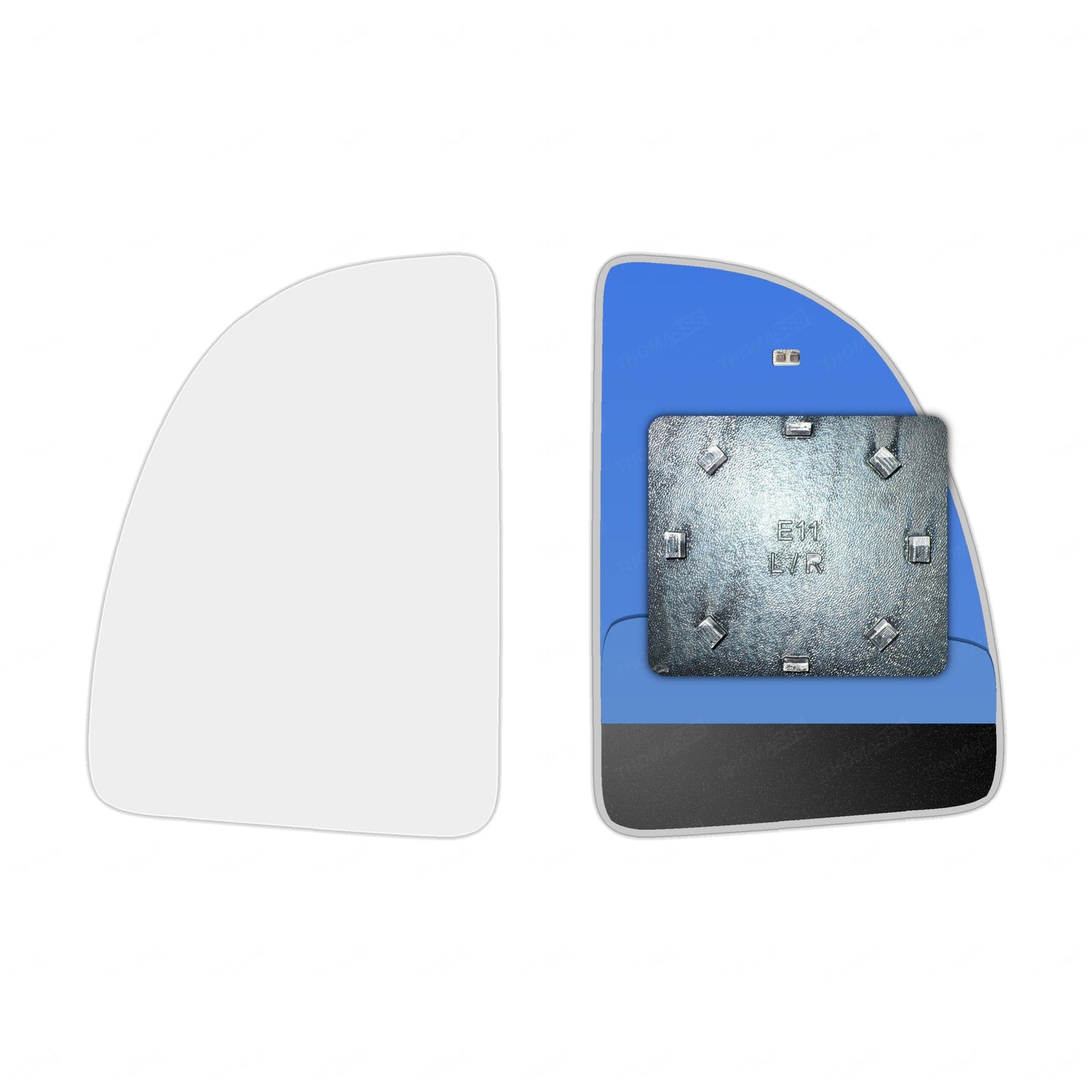 AGCP Spiegelglas Beheizt für Peugeot Boxer 1994 - 2006