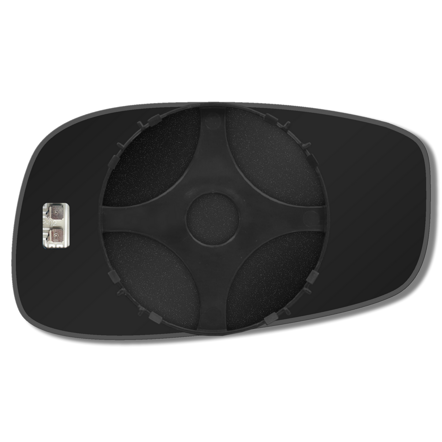 AGCP Spiegelglas Beheizt für Fiat Idea 2003 - 2012