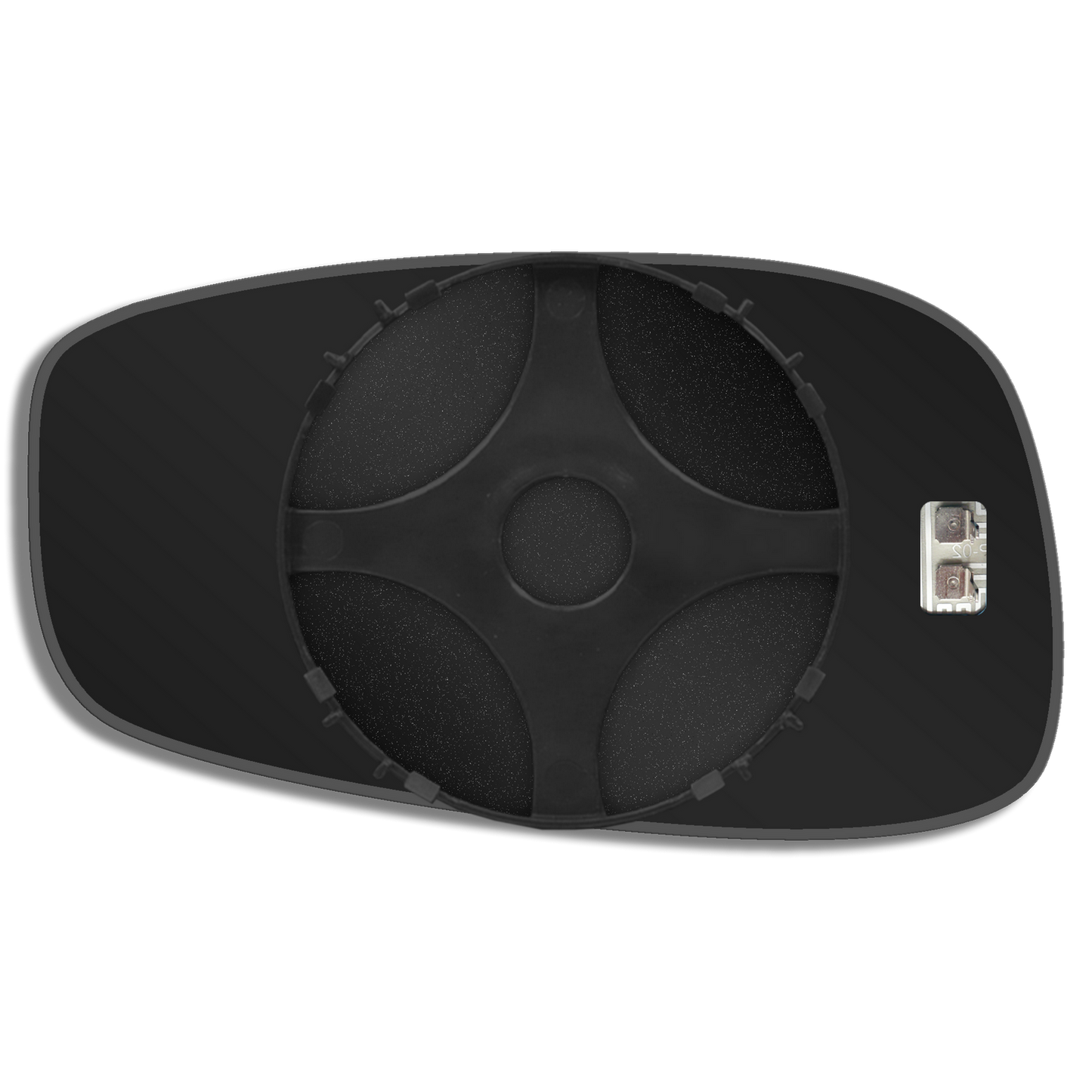 AGCP Spiegelglas Beheizt für Fiat Idea 2003 - 2012