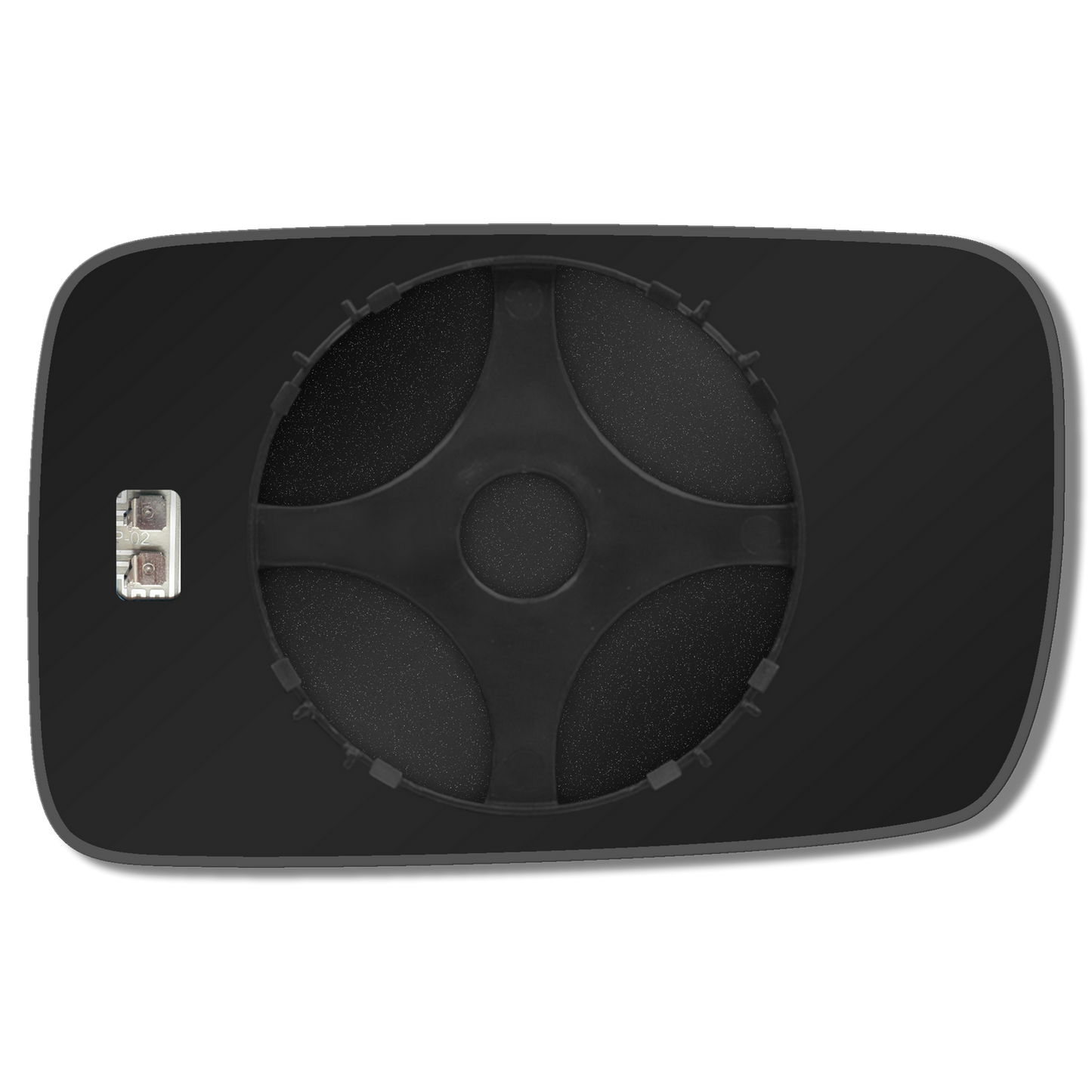 AGCP Spiegelglas Beheizt für BMW 3er E46 Coupe Cabrio 1999 - 2007