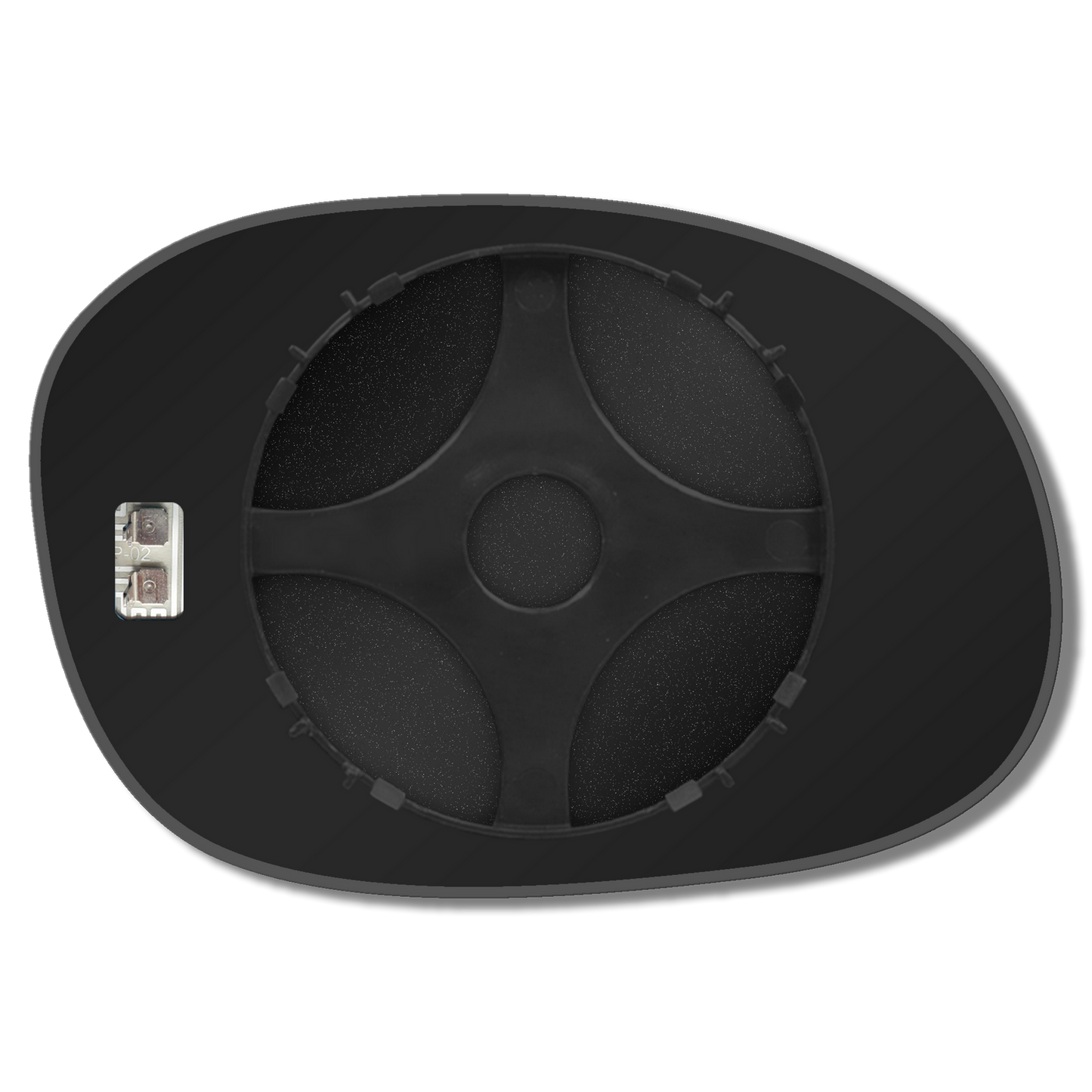 AGCP Spiegelglas Beheizt für Citroen C2 2003 - 2009