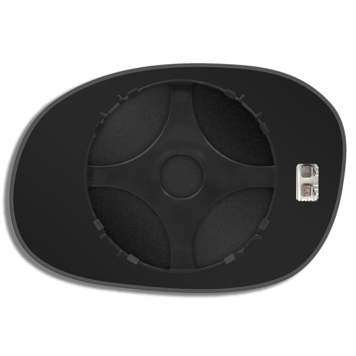 AGCP Spiegelglas Beheizt für Peugeot 206 1998 - 2010