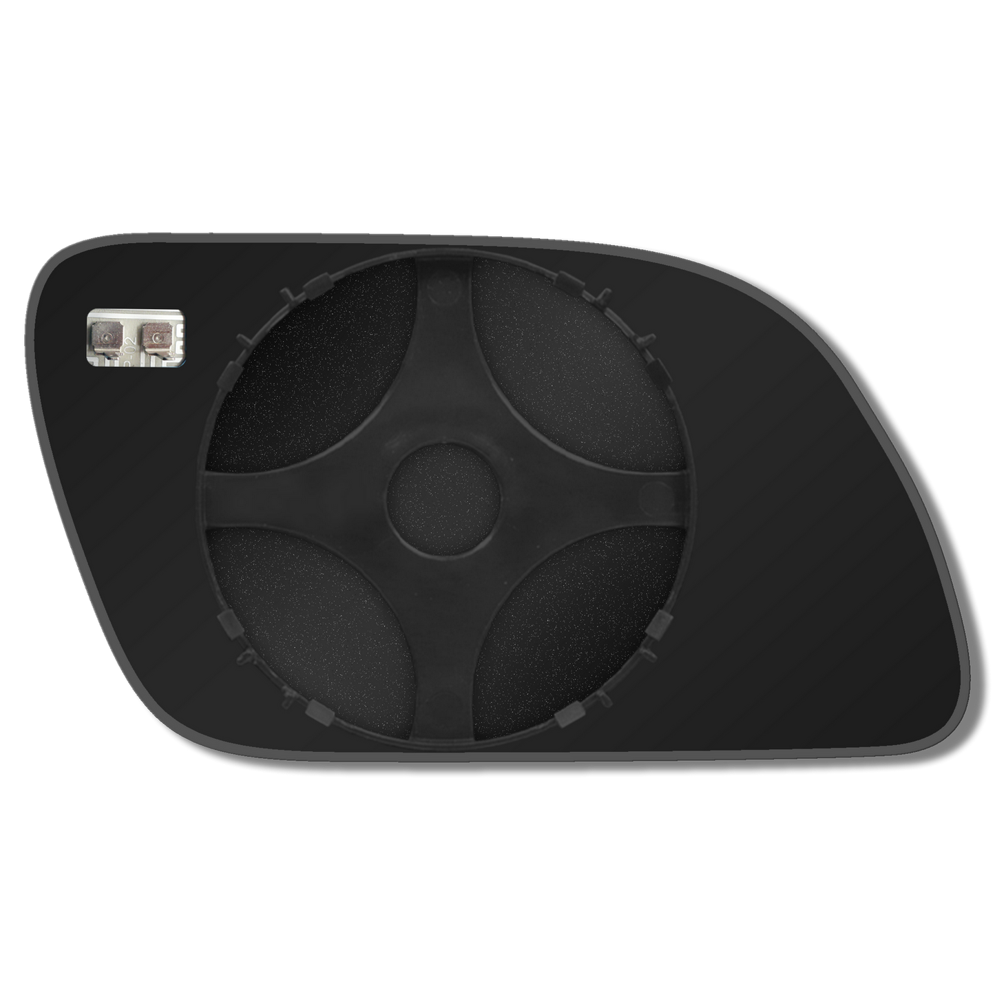 AGCP Spiegelglas Beheizt für Volkswagen Polo 4 2001 - 2005