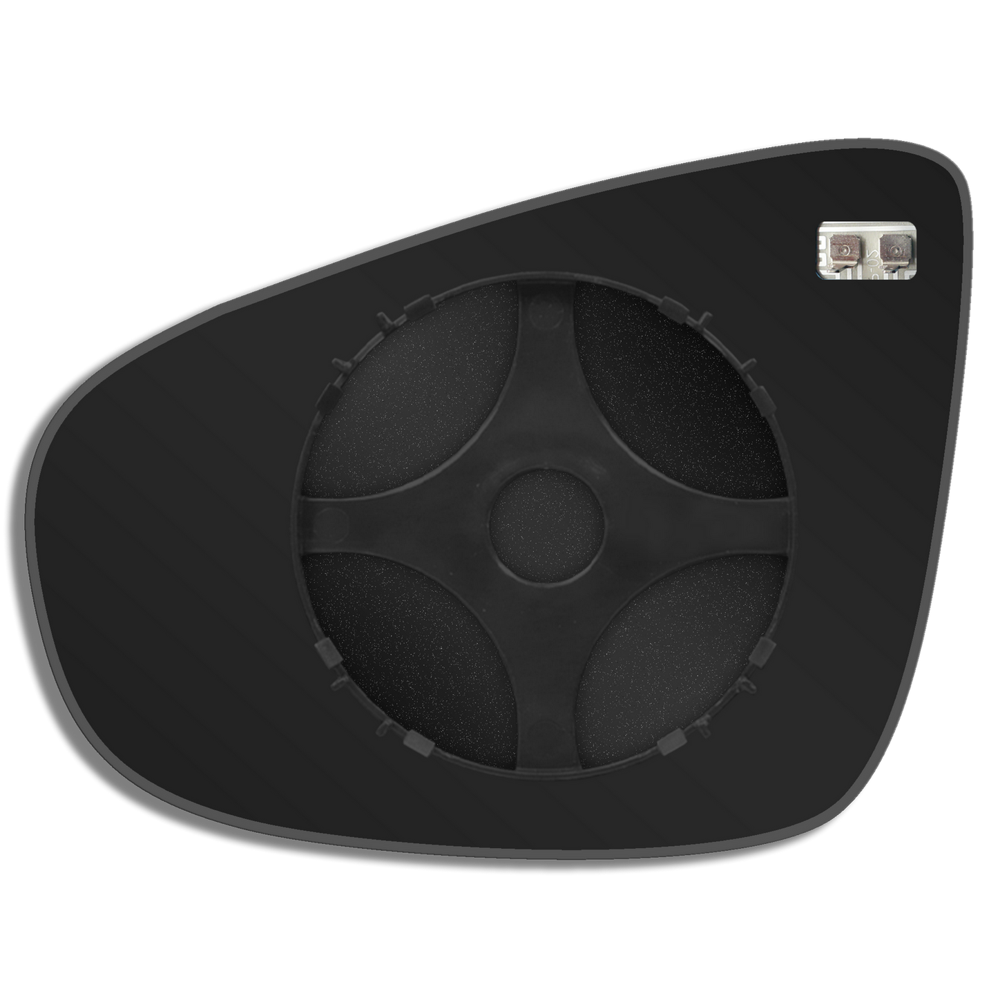 AGCP Spiegelglas Beheizt für Volkswagen Touran 2010 - 2015