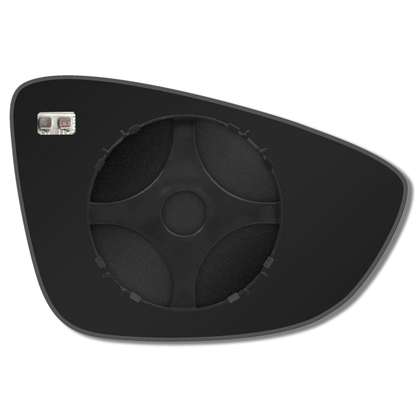 AGCP Spiegelglas Beheizt für Volkswagen CC 2008 - 2017