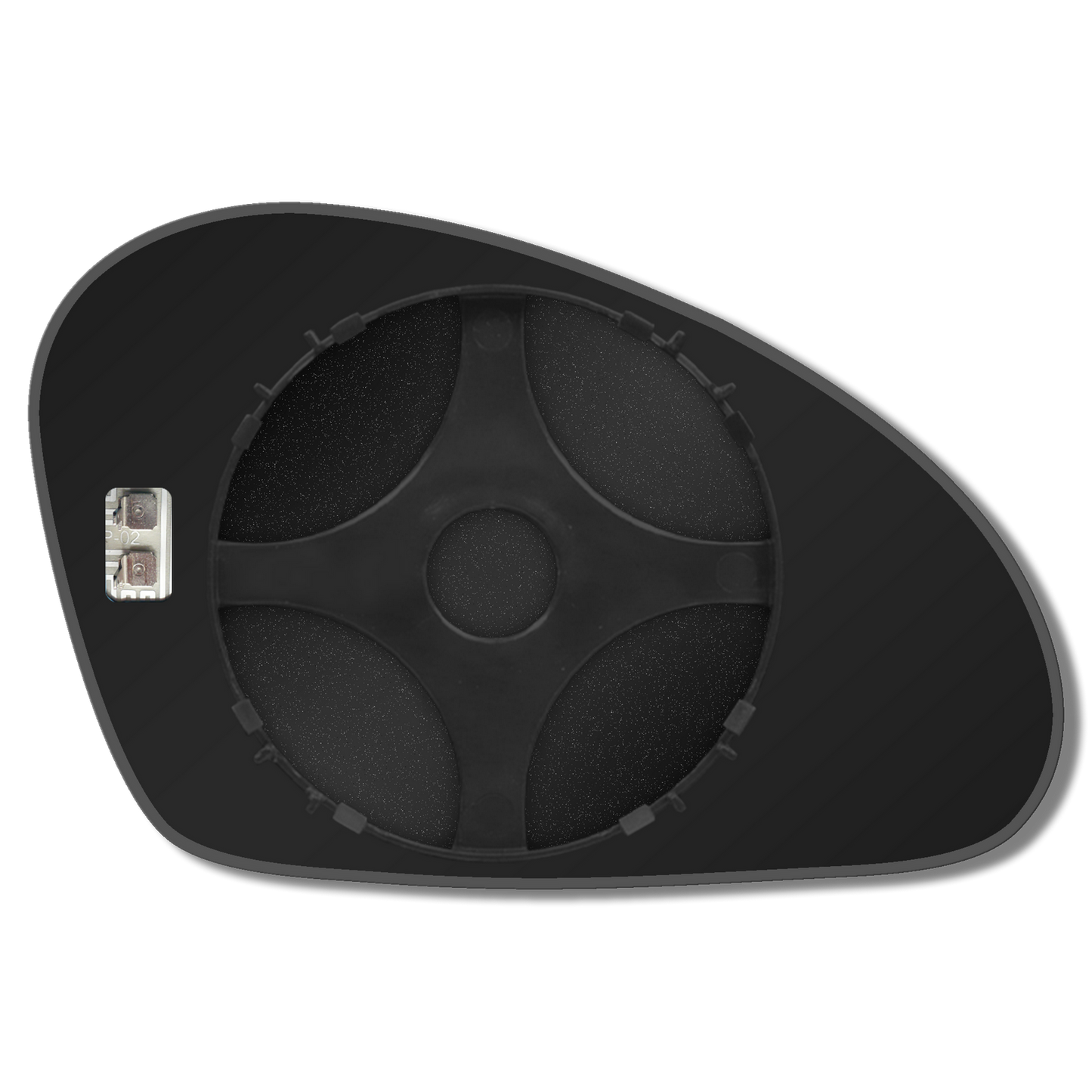 AGCP Spiegelglas Beheizt für Seat Toledo 2 2002 - 2004