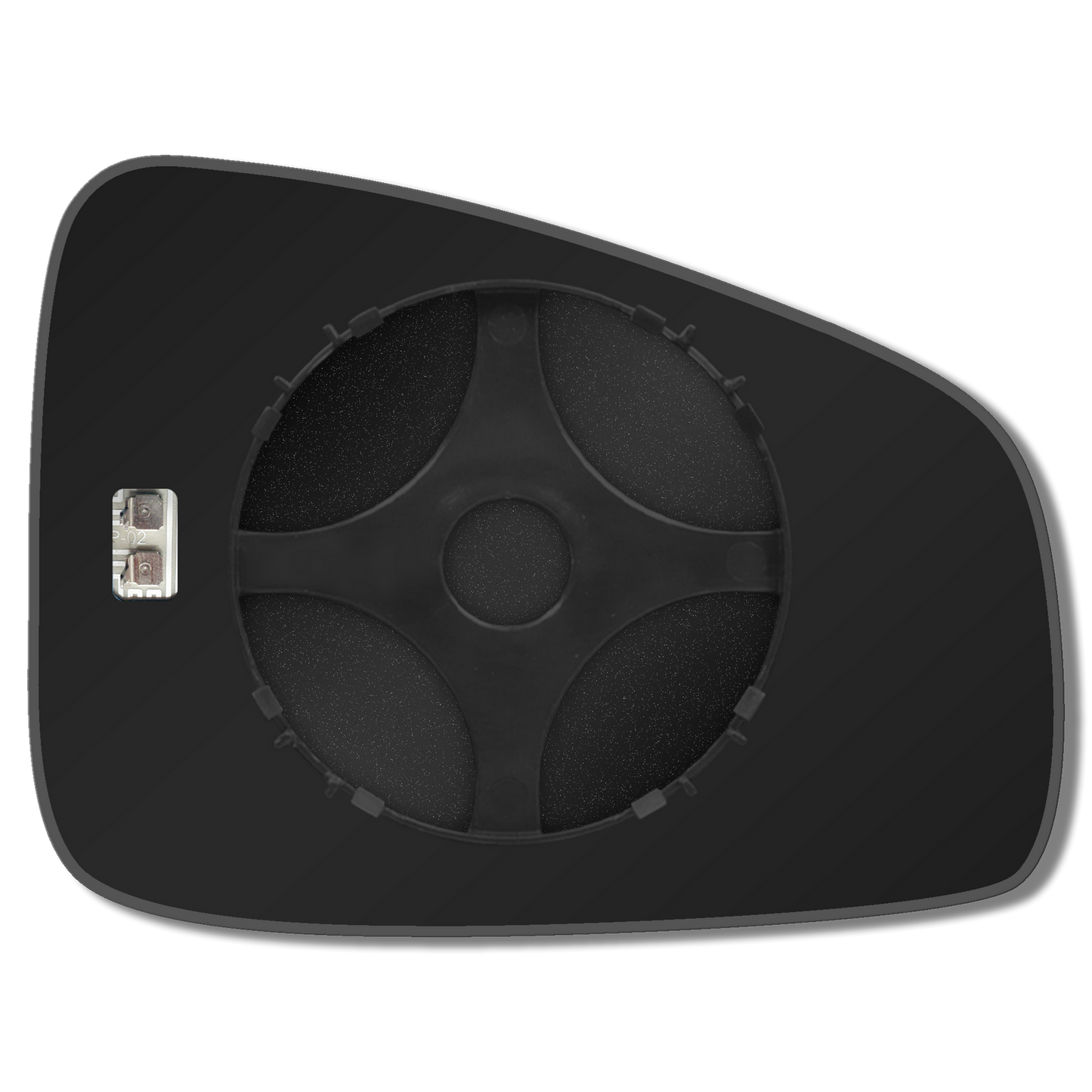 AGCP Spiegelglas Beheizt für Renault Fluence 2010 - 2020
