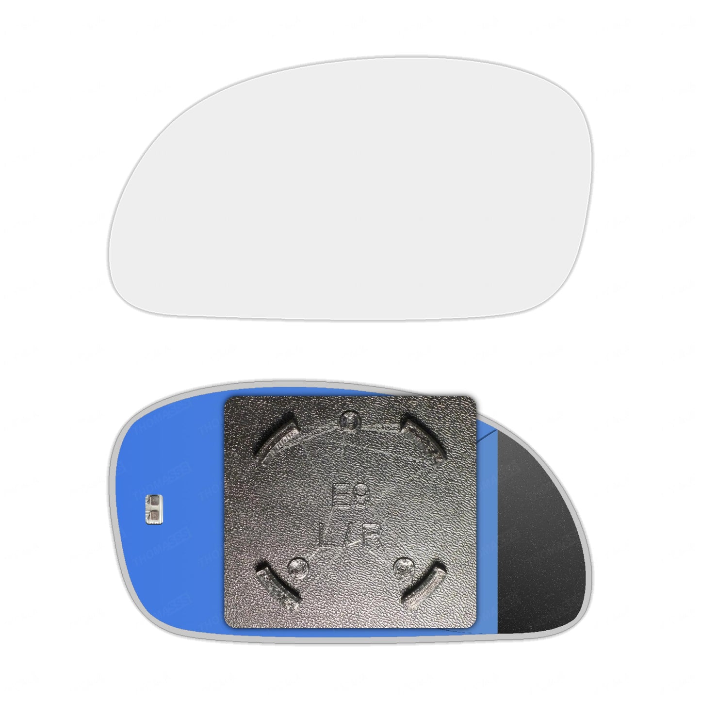 AGCP Spiegelglas Beheizt für Hyundai Lantra 1995 - 2000