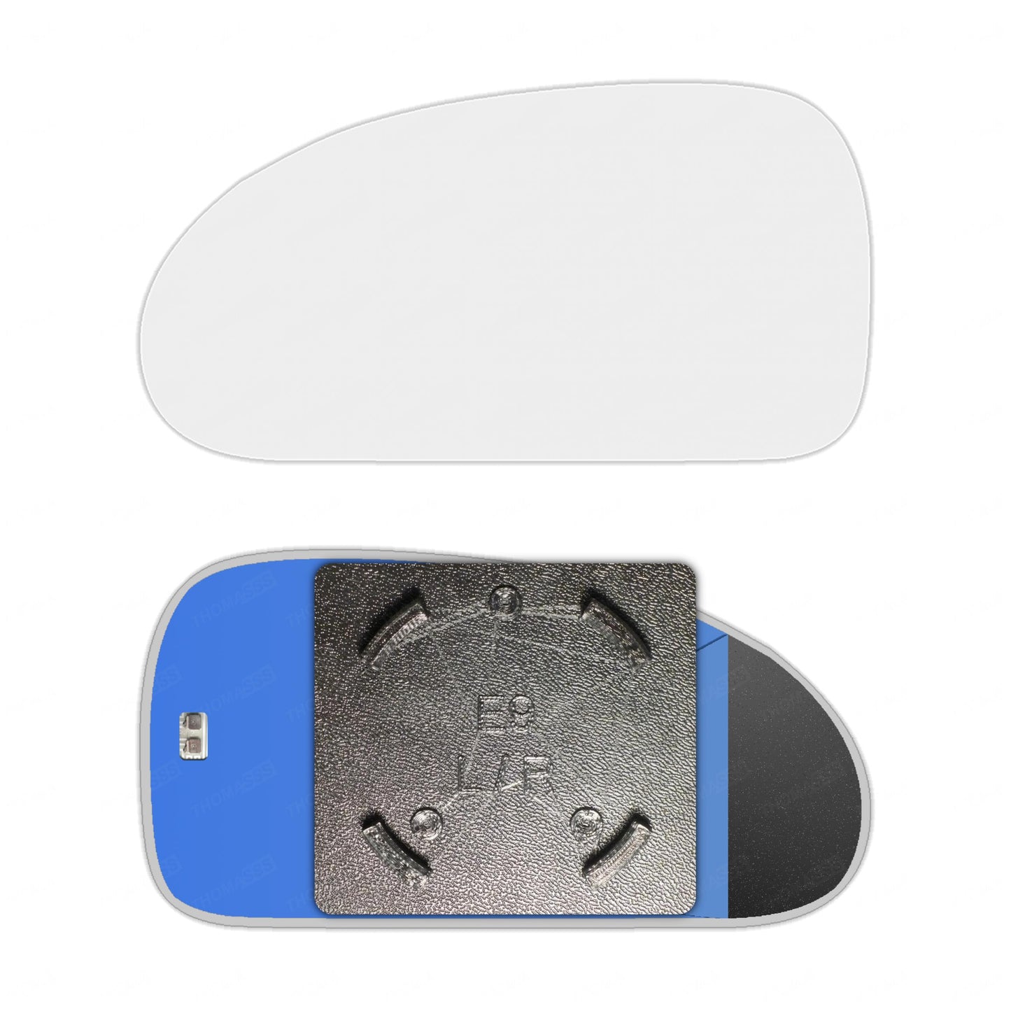 AGCP Spiegelglas Beheizt für Hyundai Tiburon Coupe 1996 - 2001