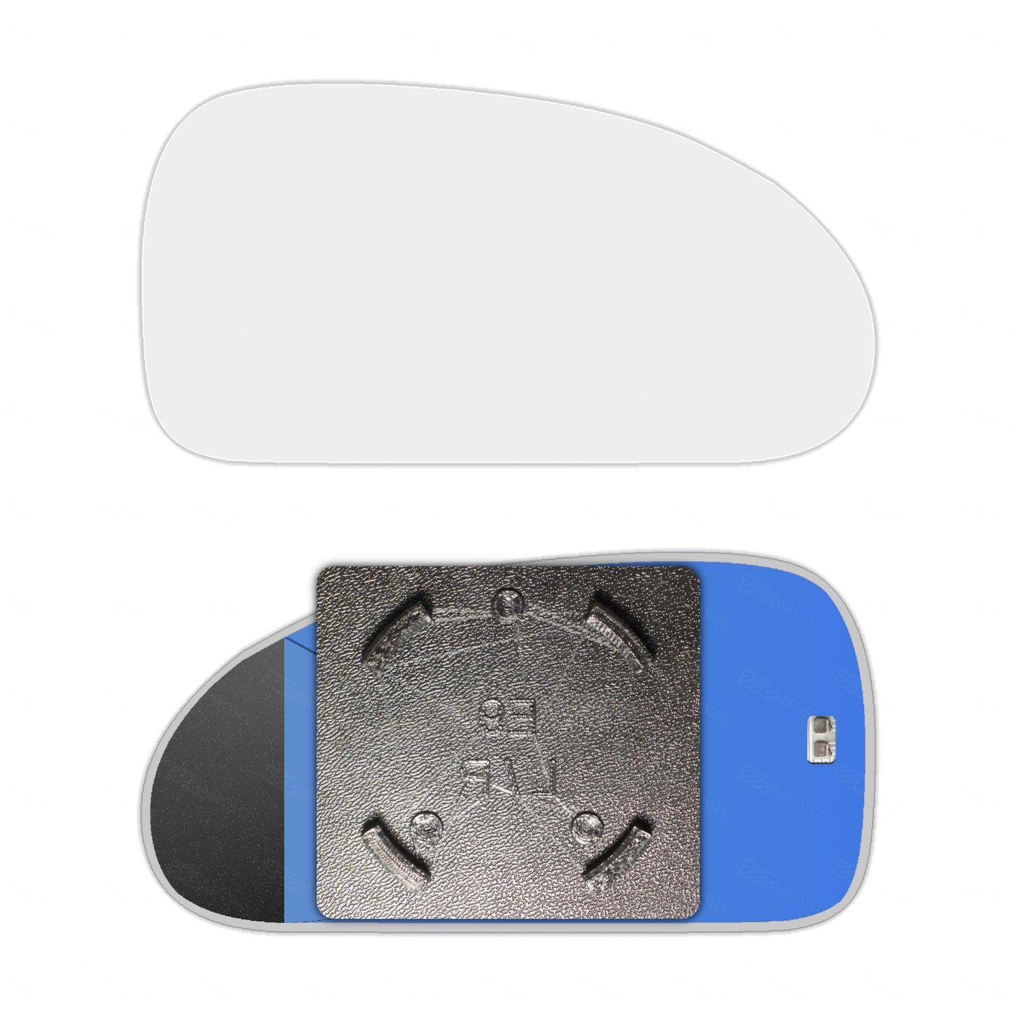 AGCP Spiegelglas Beheizt für Hyundai Tiburon Coupe 1996 - 2001
