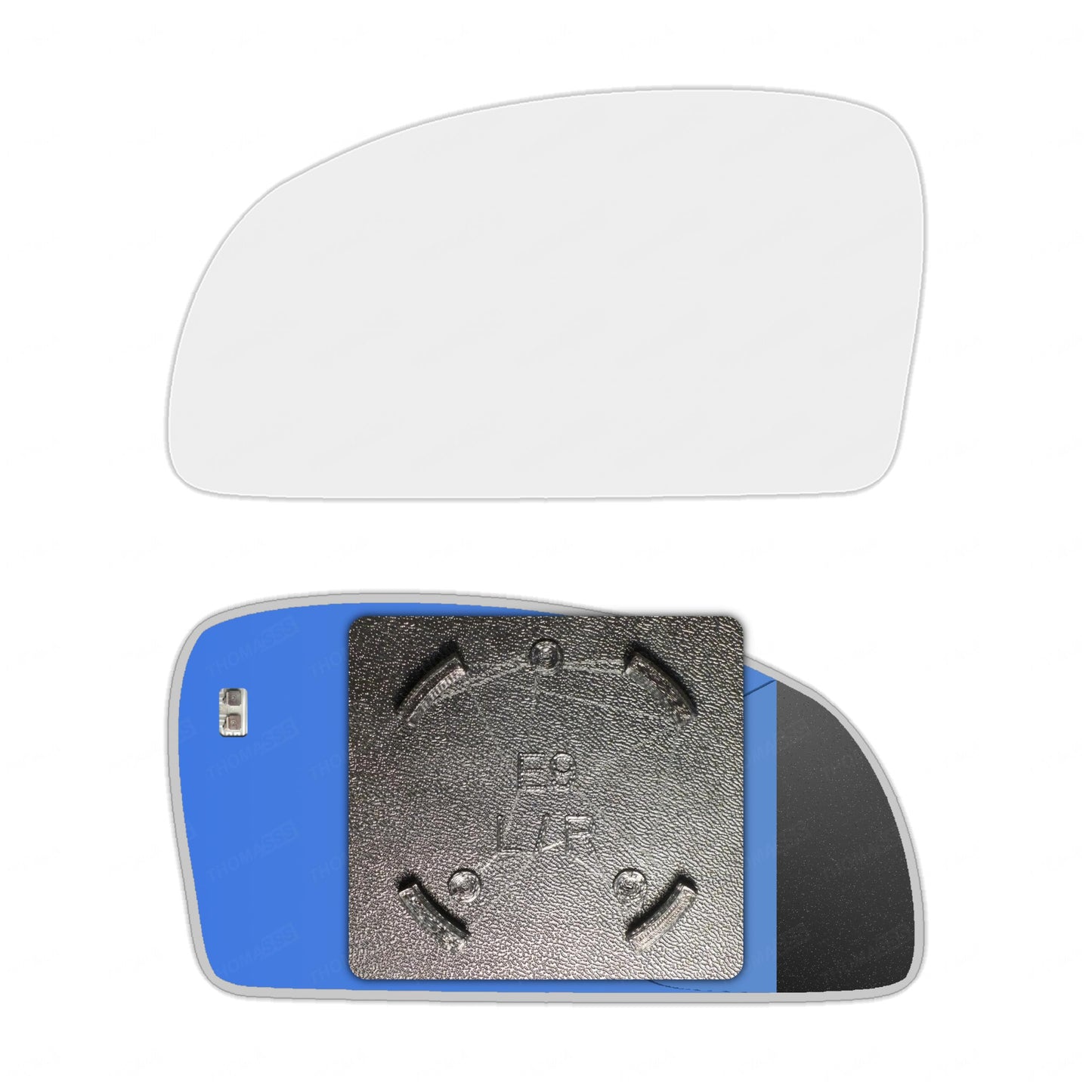 AGCP Spiegelglas Beheizt für Hyundai Getz 2002 - 2011