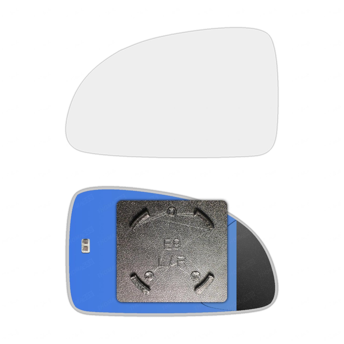 AGCP Spiegelglas Beheizt für Kia Rio 2002 - 2005
