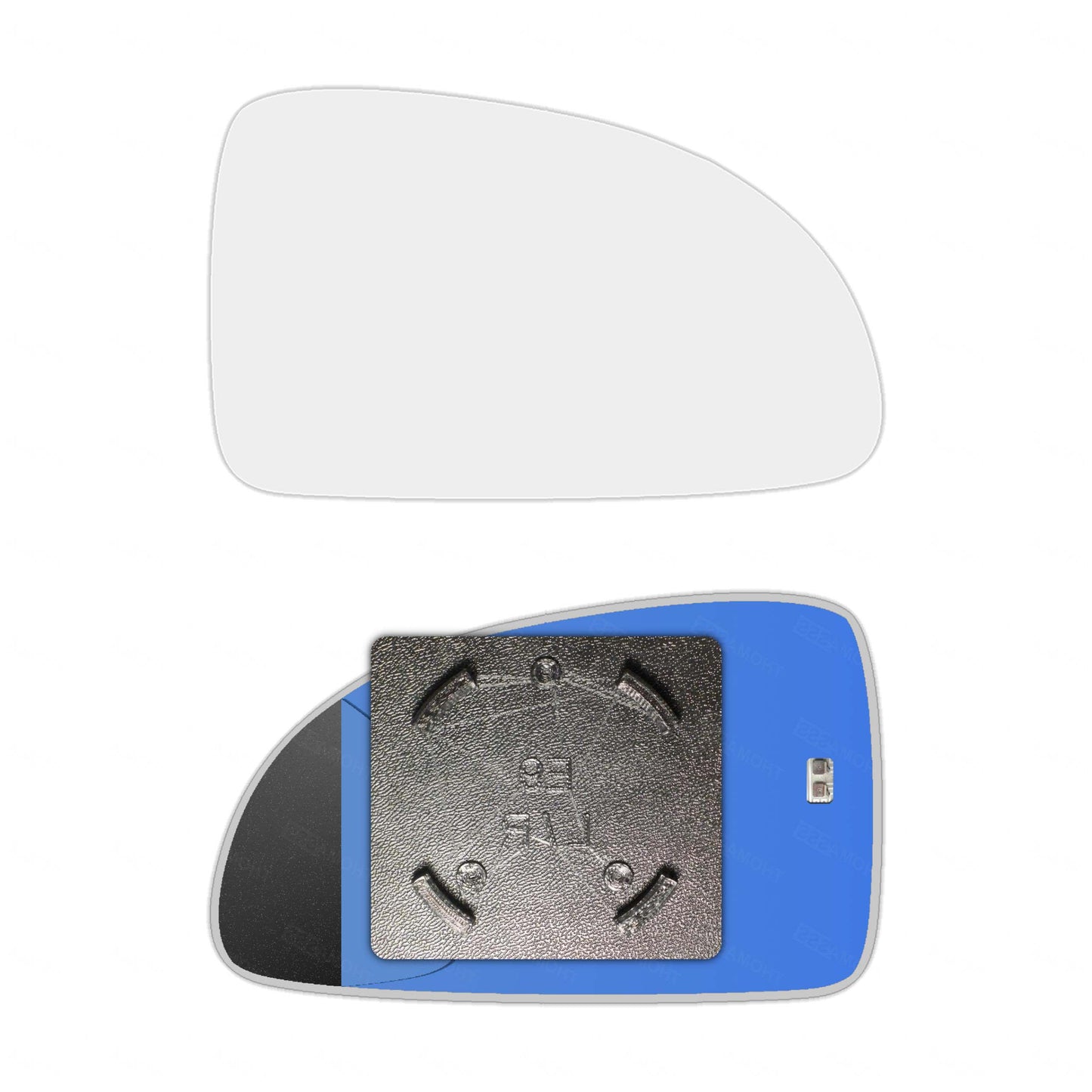 AGCP Spiegelglas Beheizt für Kia Rio 2002 - 2005