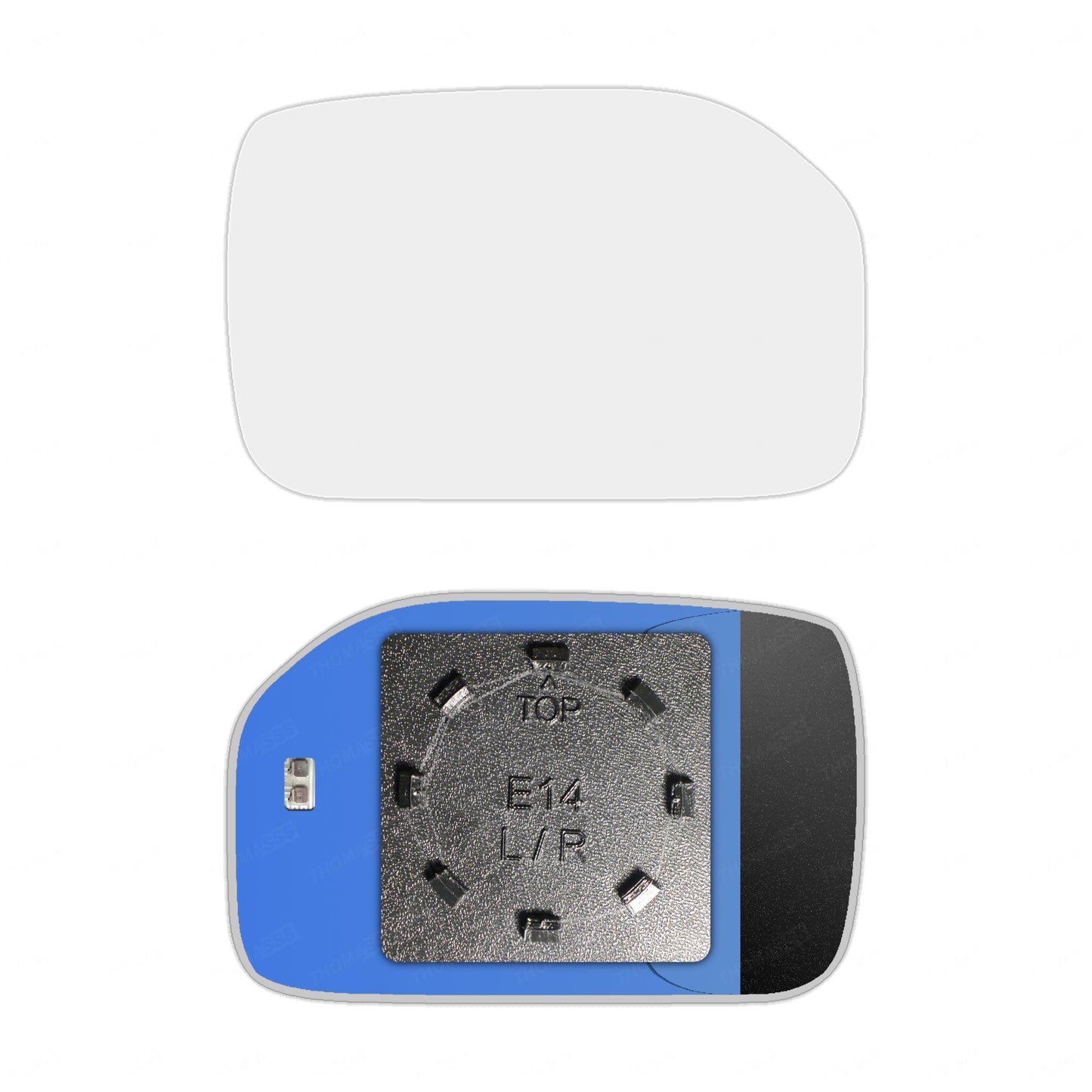AGCP Spiegelglas Beheizt für Peugeot 106 1991 - 2004