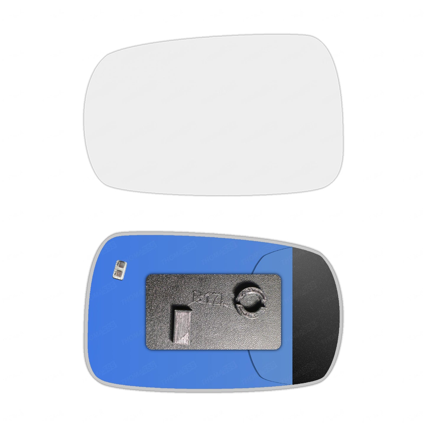 AGCP Spiegelglas Beheizt für Honda Civic 4 1987 - 1991