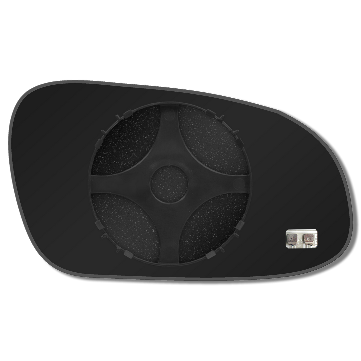 AGCP Spiegelglas Beheizt für Volkswagen Fox 2003 - 2020