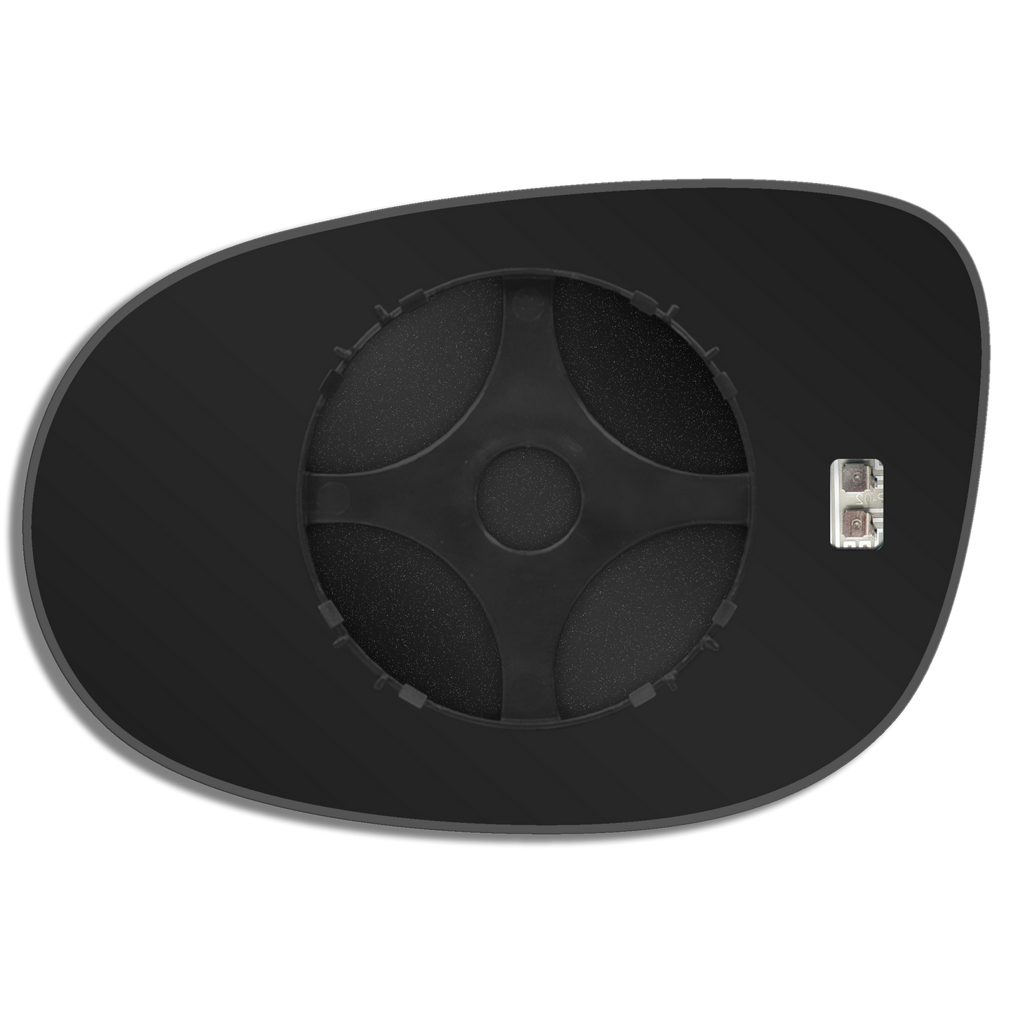 AGCP Spiegelglas Beheizt für Chrysler Delta 2008 - 2014