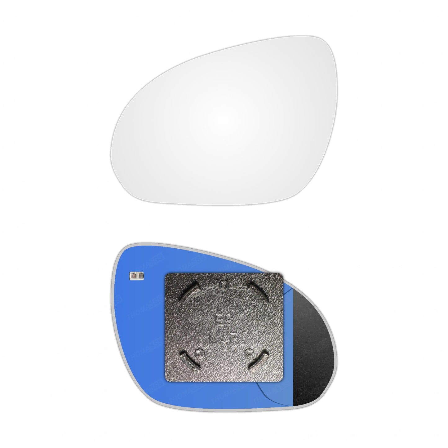 AGCP Spiegelglas Beheizt für Hyundai Elantra Touring 2007 - 2011