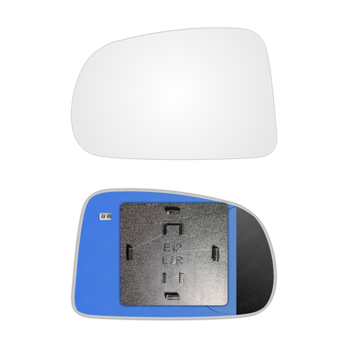 AGCP Spiegelglas Beheizt für Hyundai Trajet 1999 - 2008