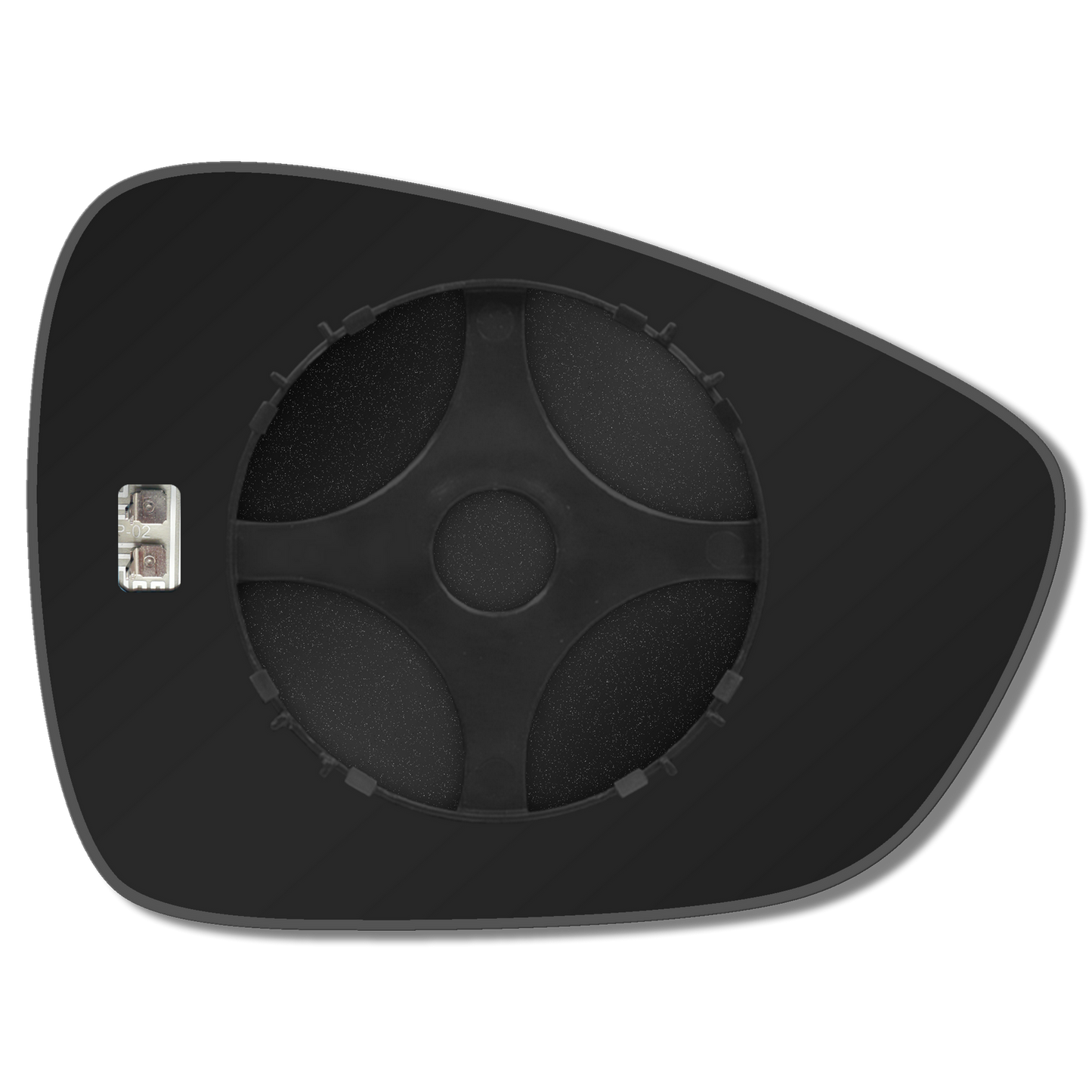 AGCP Spiegelglas Beheizt für Citroen C4 SpaceTourer 2018 - 2022