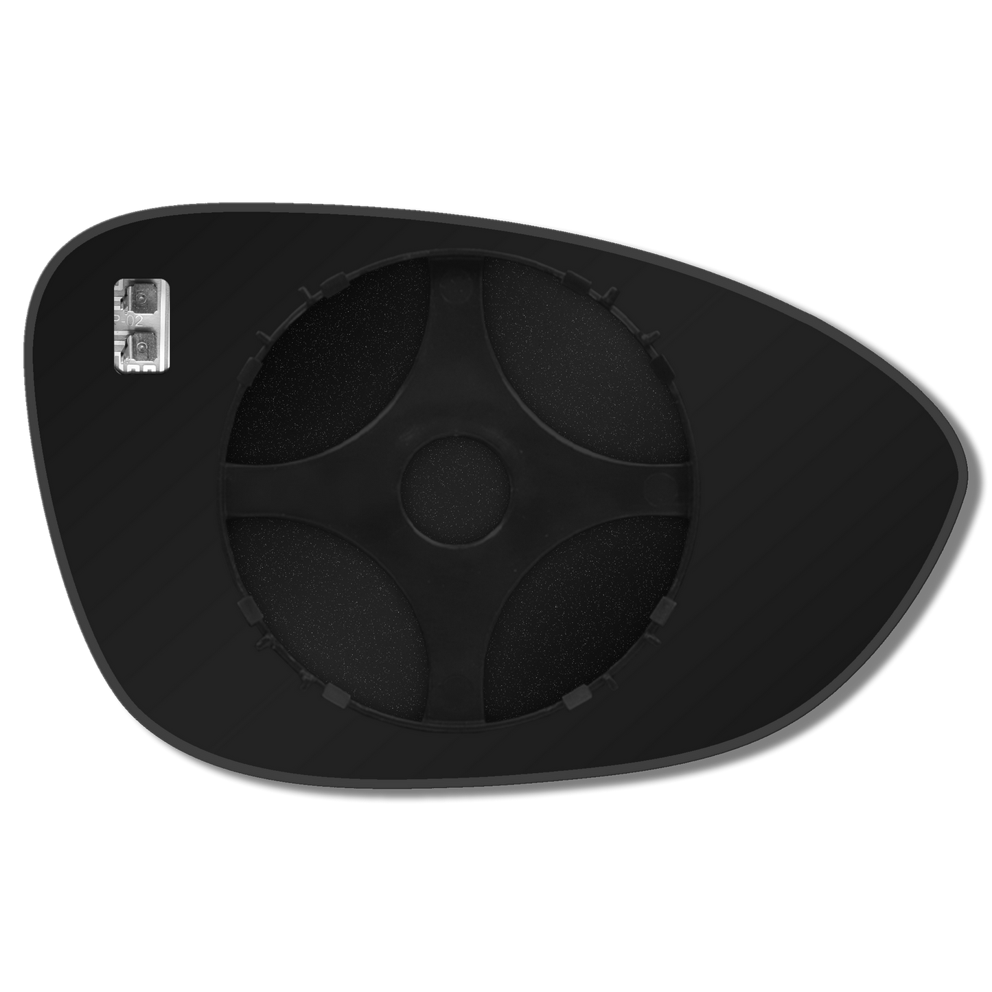 AGCP Spiegelglas Beheizt für BMW 1M E82 Coupe 2010 - 2012