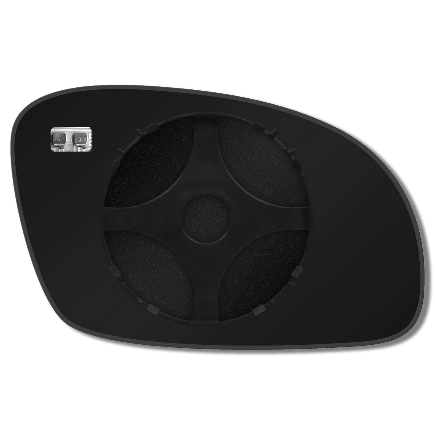AGCP Spiegelglas Beheizt für Volkswagen New Beetle 2003 - 2011