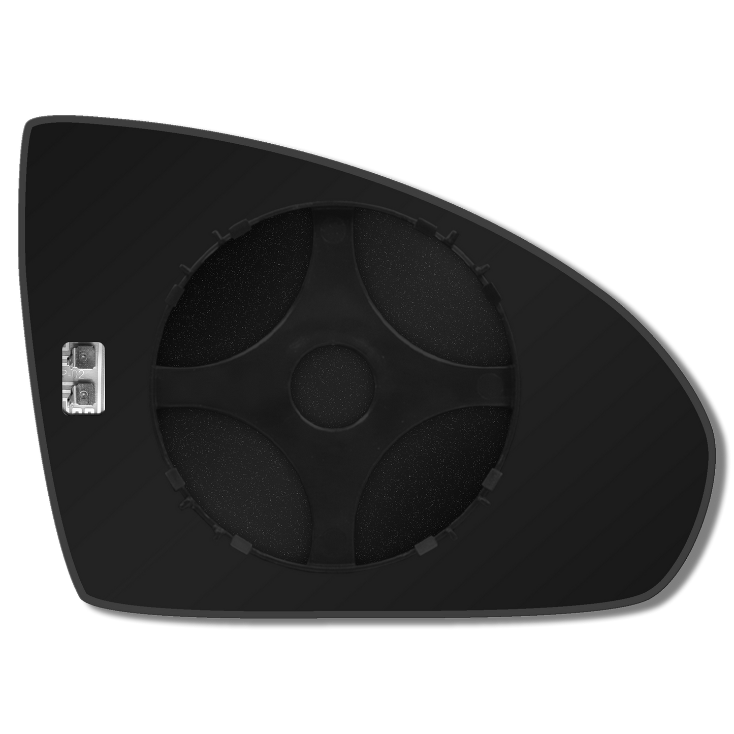 AGCP Spiegelglas Beheizt für Smart Fortwo 2007 - 2014