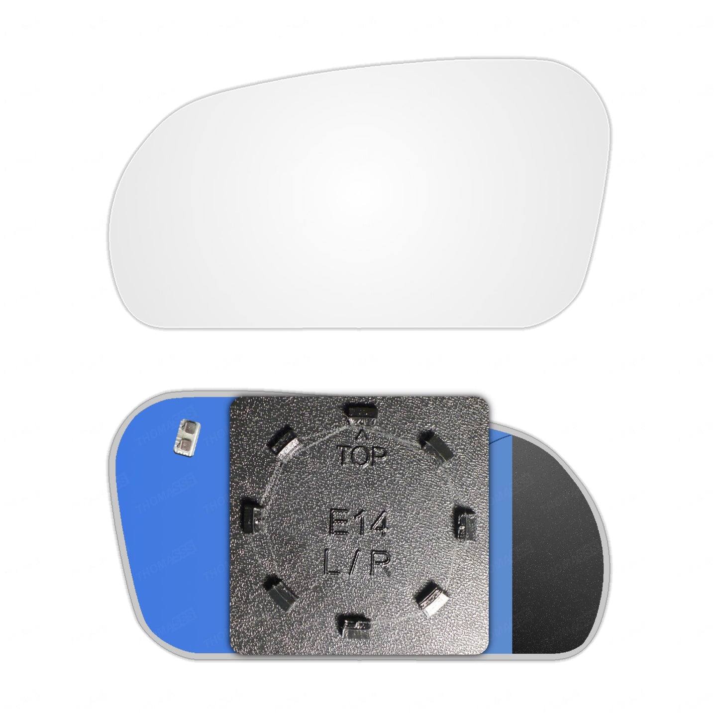 AGCP Spiegelglas Beheizt für Mitsubishi Eclipse 1994 - 1999