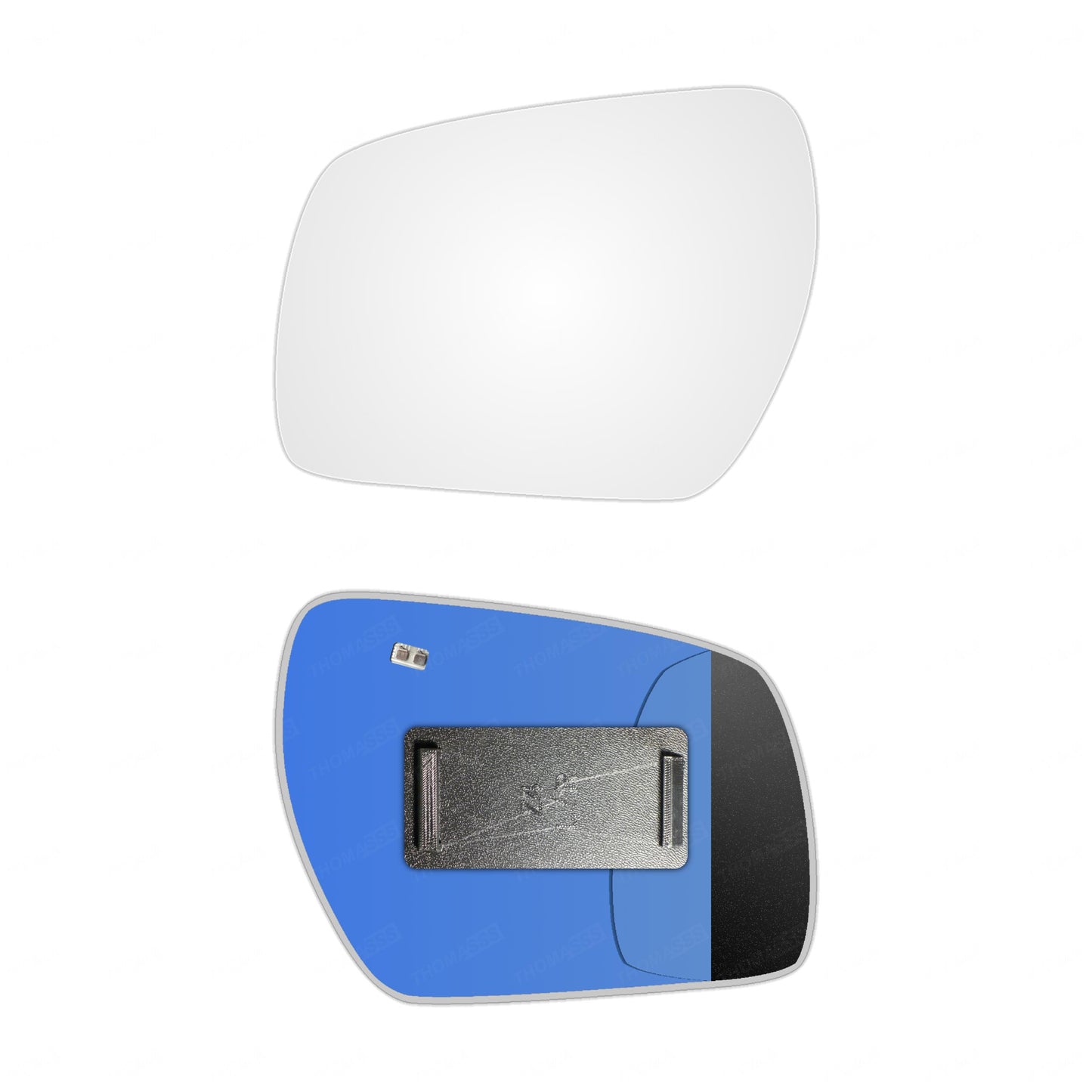 AGCP Spiegelglas Beheizt für Ford C-Max 2009 - 2010
