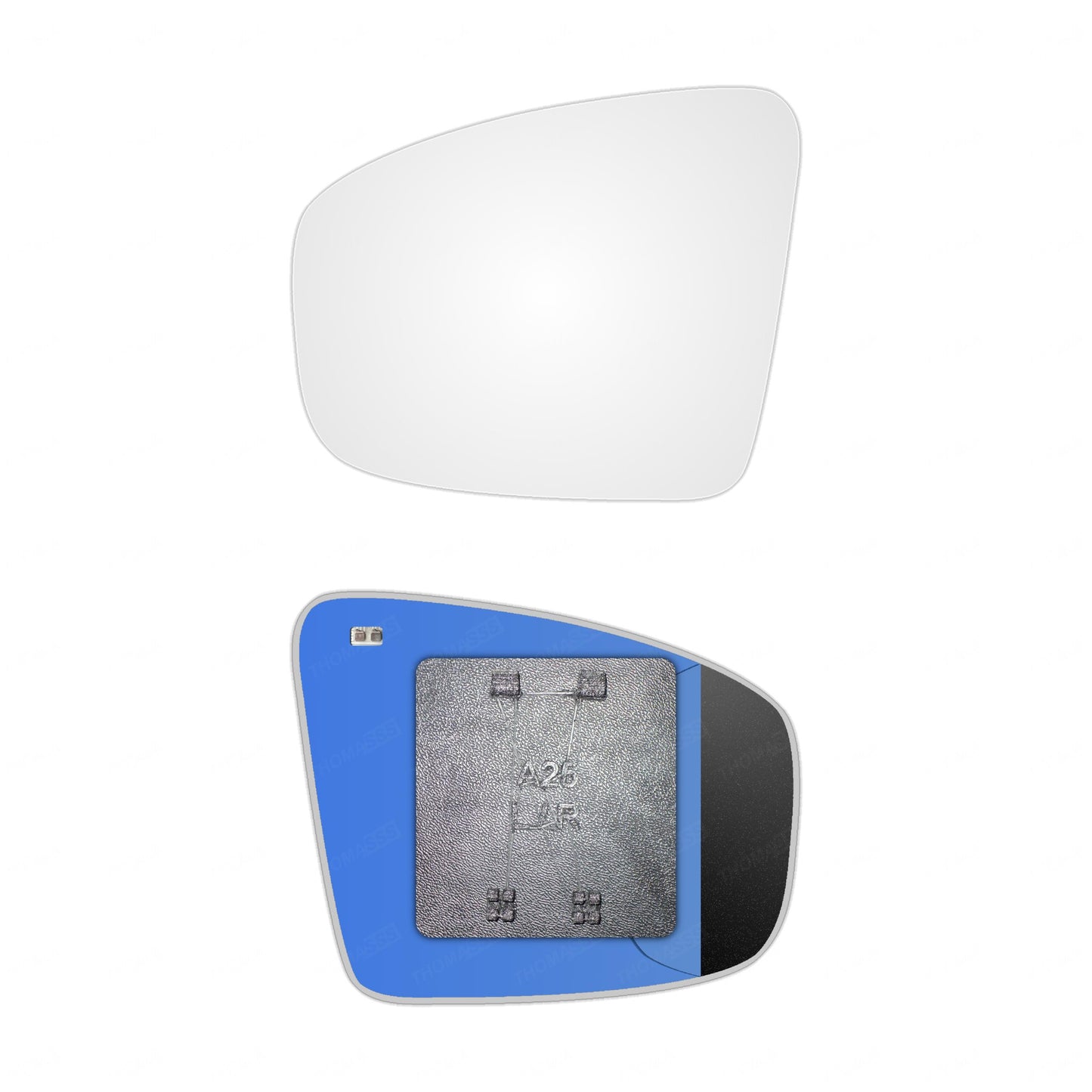 AGCP Spiegelglas Beheizt für Infiniti QX60 2013 - 2016