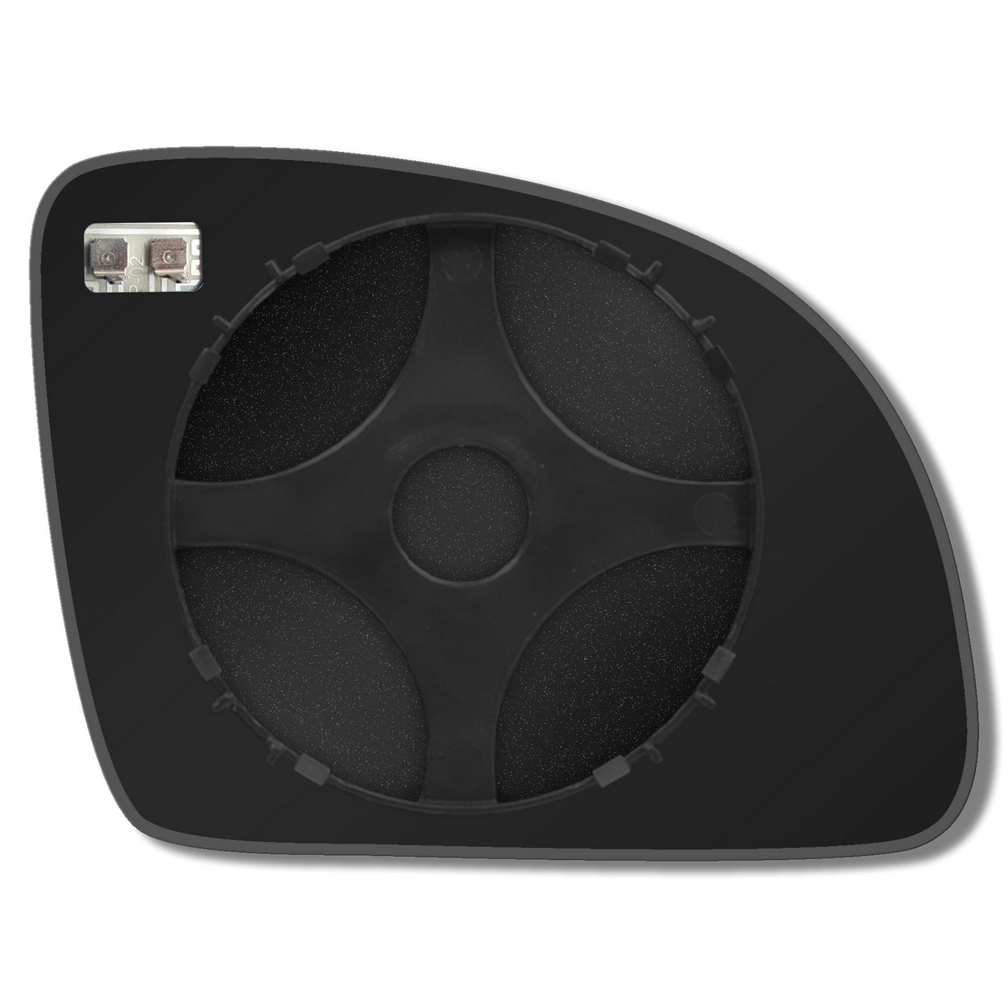 AGCP Spiegelglas Beheizt für Volkswagen New Beetle Coupe 1998 - 2002