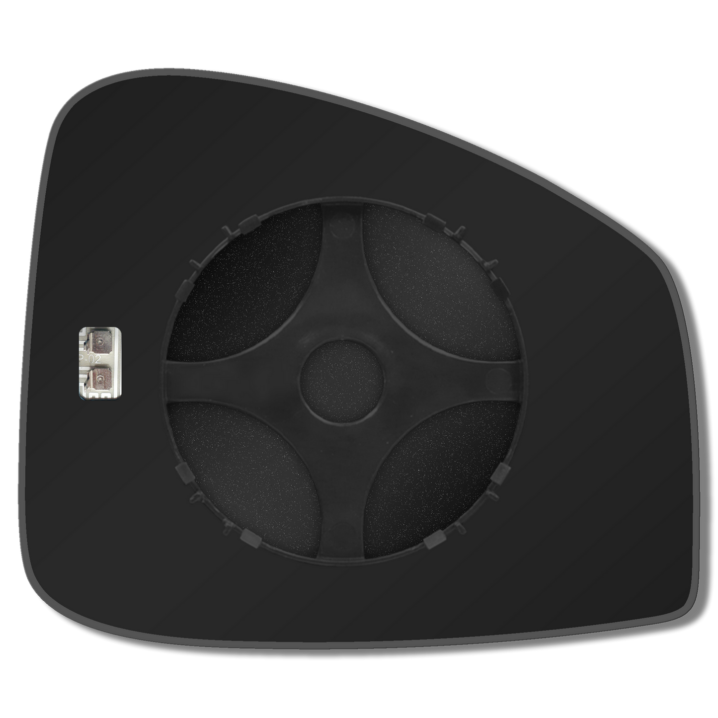 AGCP Spiegelglas Beheizt für Renault Grand Scenic 2009 - 2016
