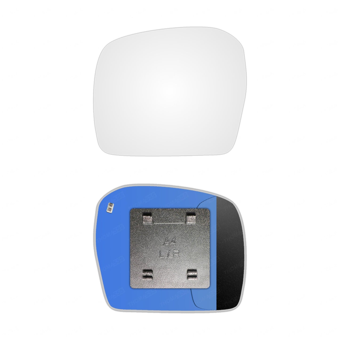 AGCP Spiegelglas Beheizt für Toyota Hilux 1997 - 2005