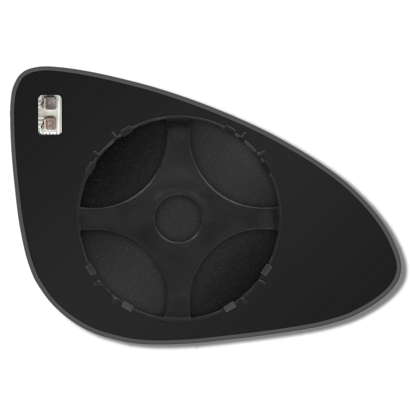 AGCP Spiegelglas Beheizt für Chevrolet Spark M400 2015 - 2022