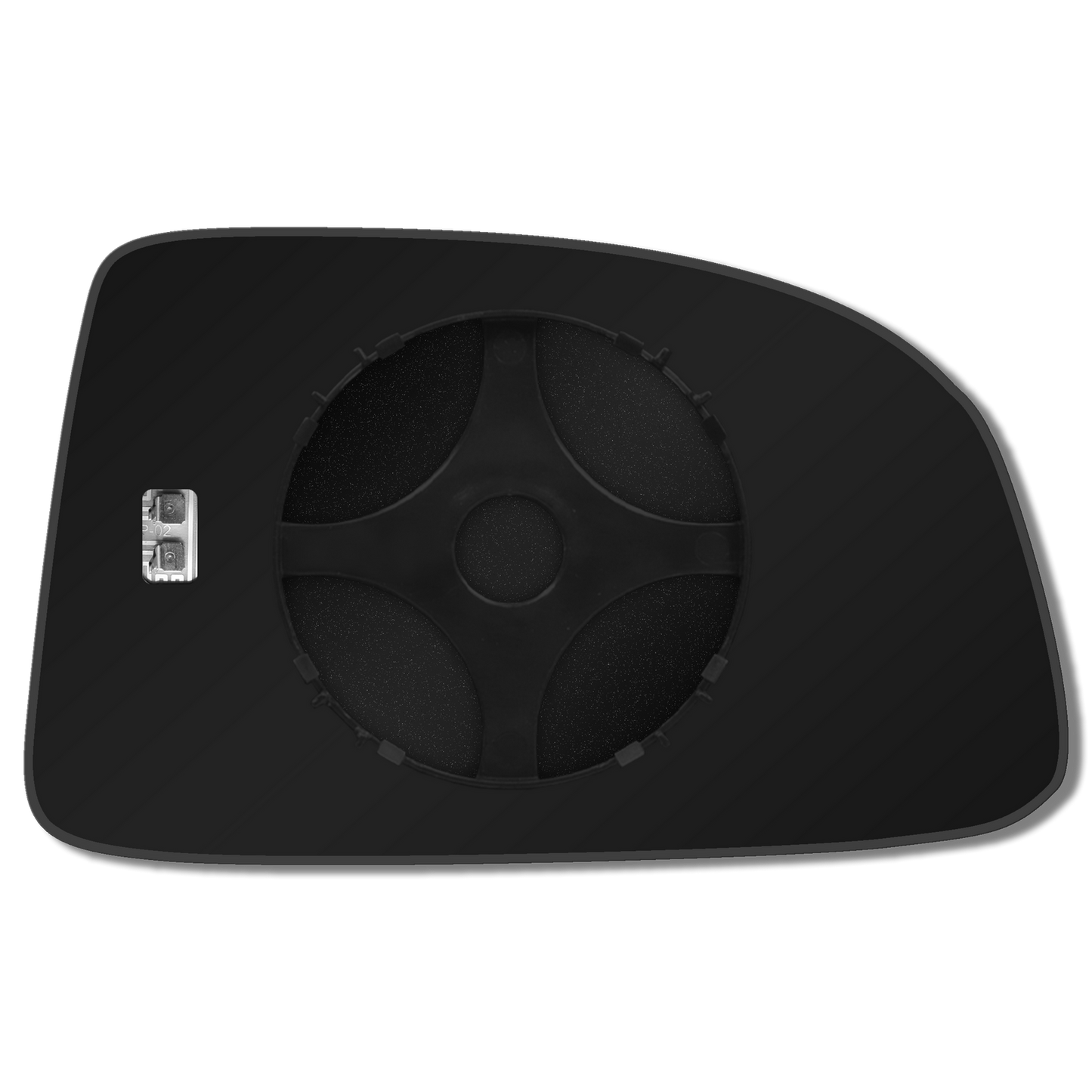 AGCP Spiegelglas Beheizt für Kia Rondo 2006 - 2013