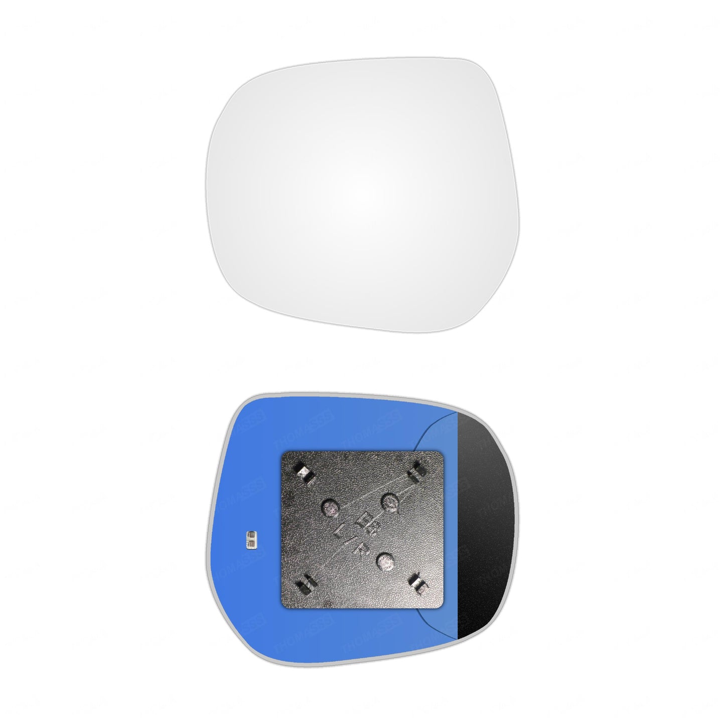 AGCP Spiegelglas Beheizt für Toyota Land Cruiser Prado J150 2010 - 2023