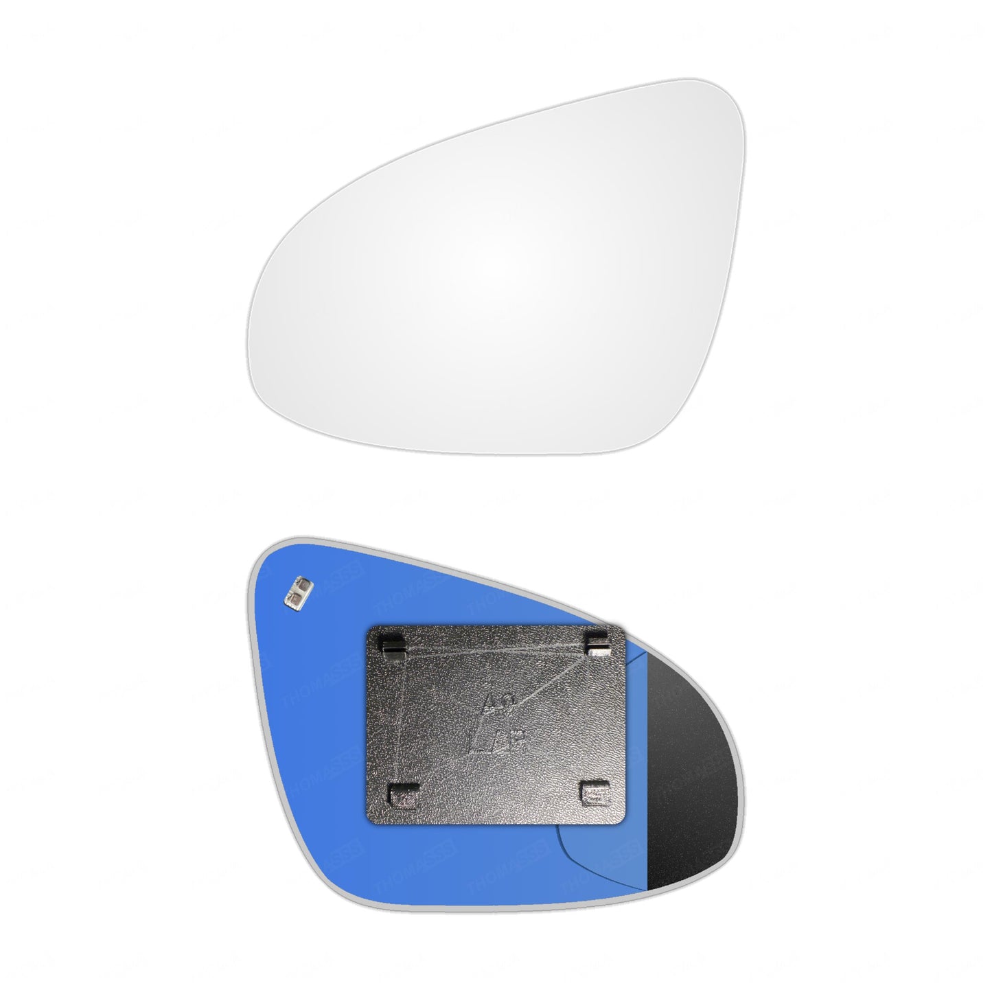 AGCP Spiegelglas Beheizt für Toyota Camry XV50 2011 - 2017