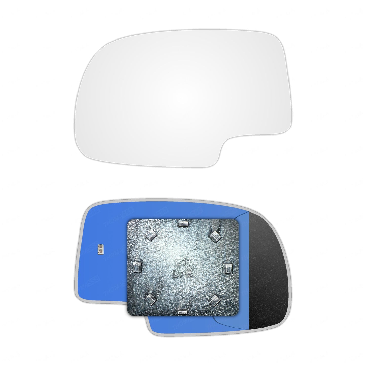 AGCP Spiegelglas Beheizt für GMC Sierra 2006 - 2007