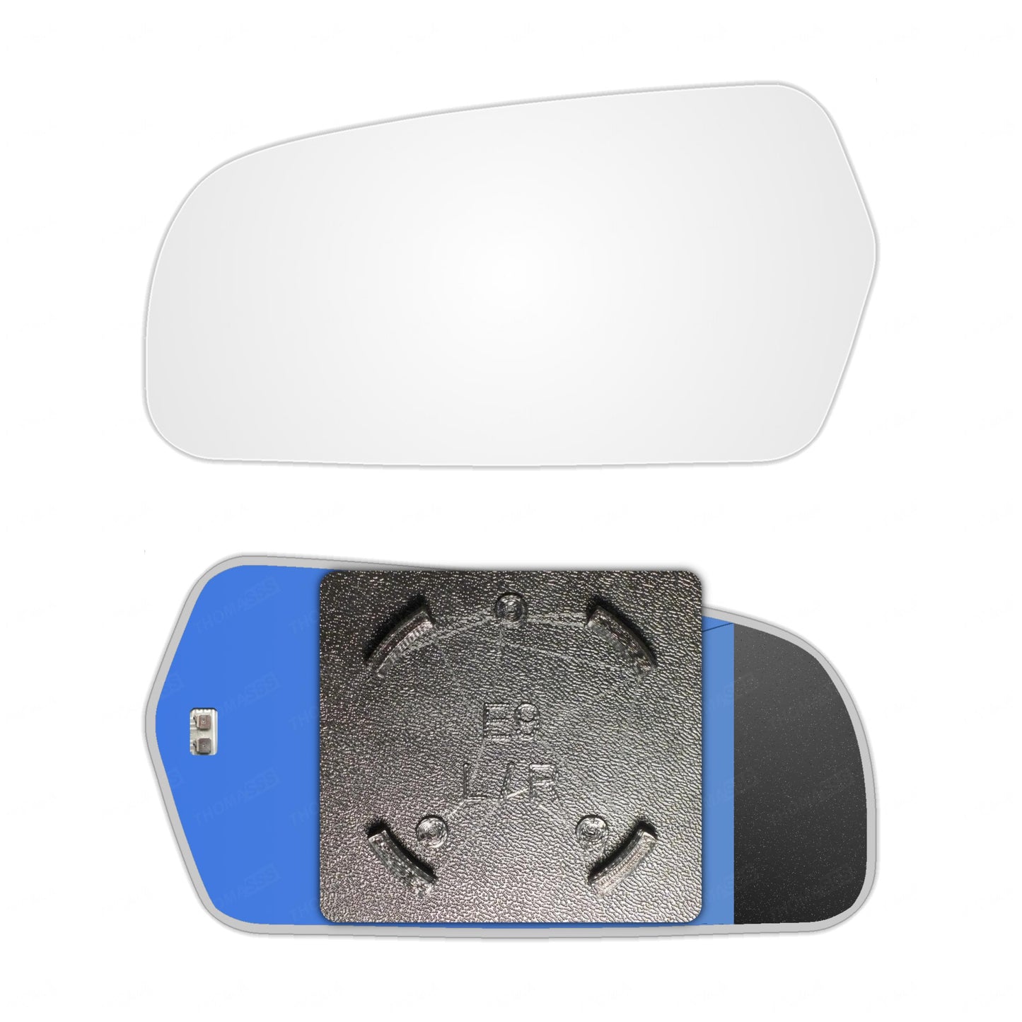 AGCP Spiegelglas Beheizt für Kia Optima 2005 - 2010