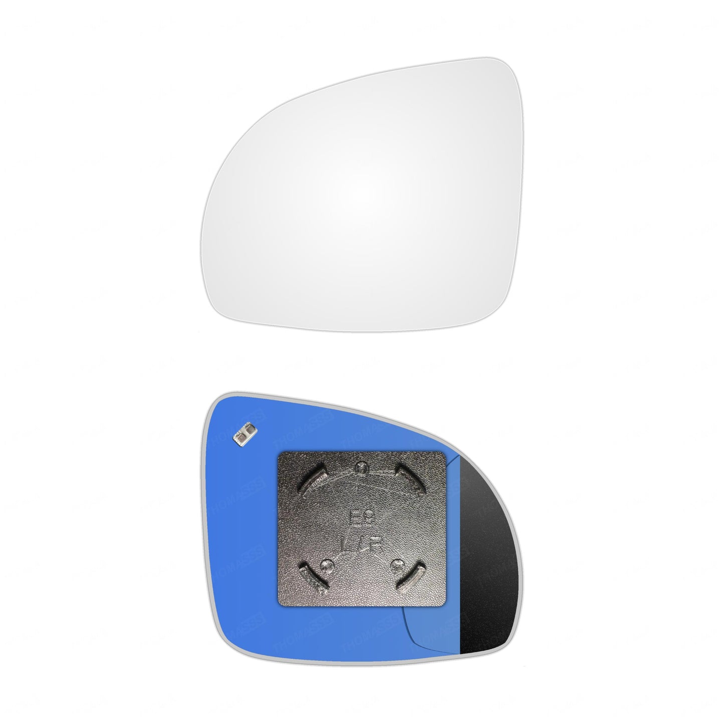 AGCP Spiegelglas Beheizt für Kia Picanto 1 2007 - 2011