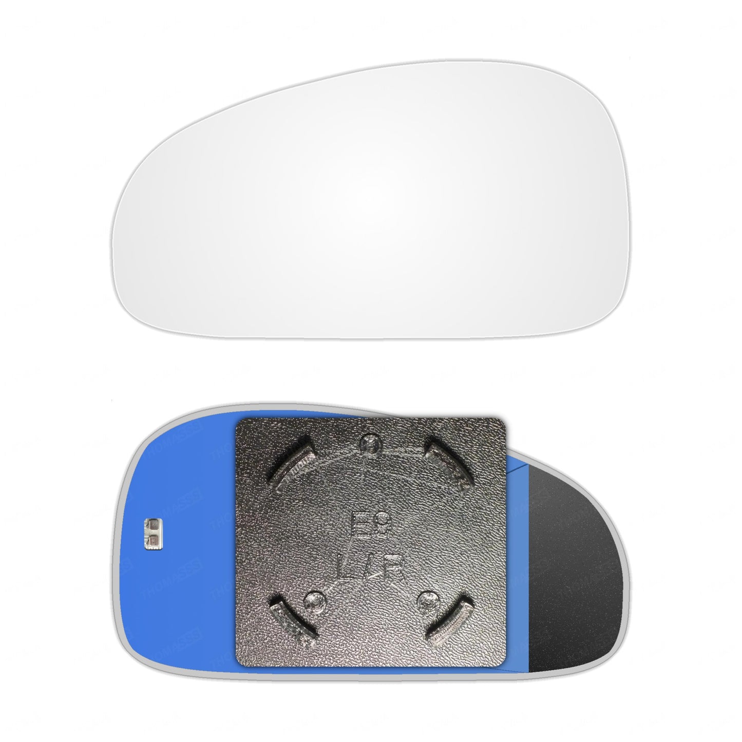 AGCP Spiegelglas Beheizt für Kia Magentis 2000 - 2005