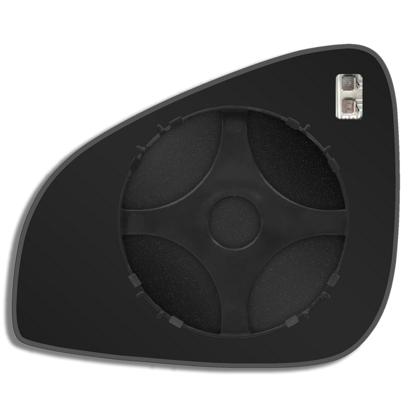 AGCP Spiegelglas Beheizt für Peugeot 407 2009 - 2010